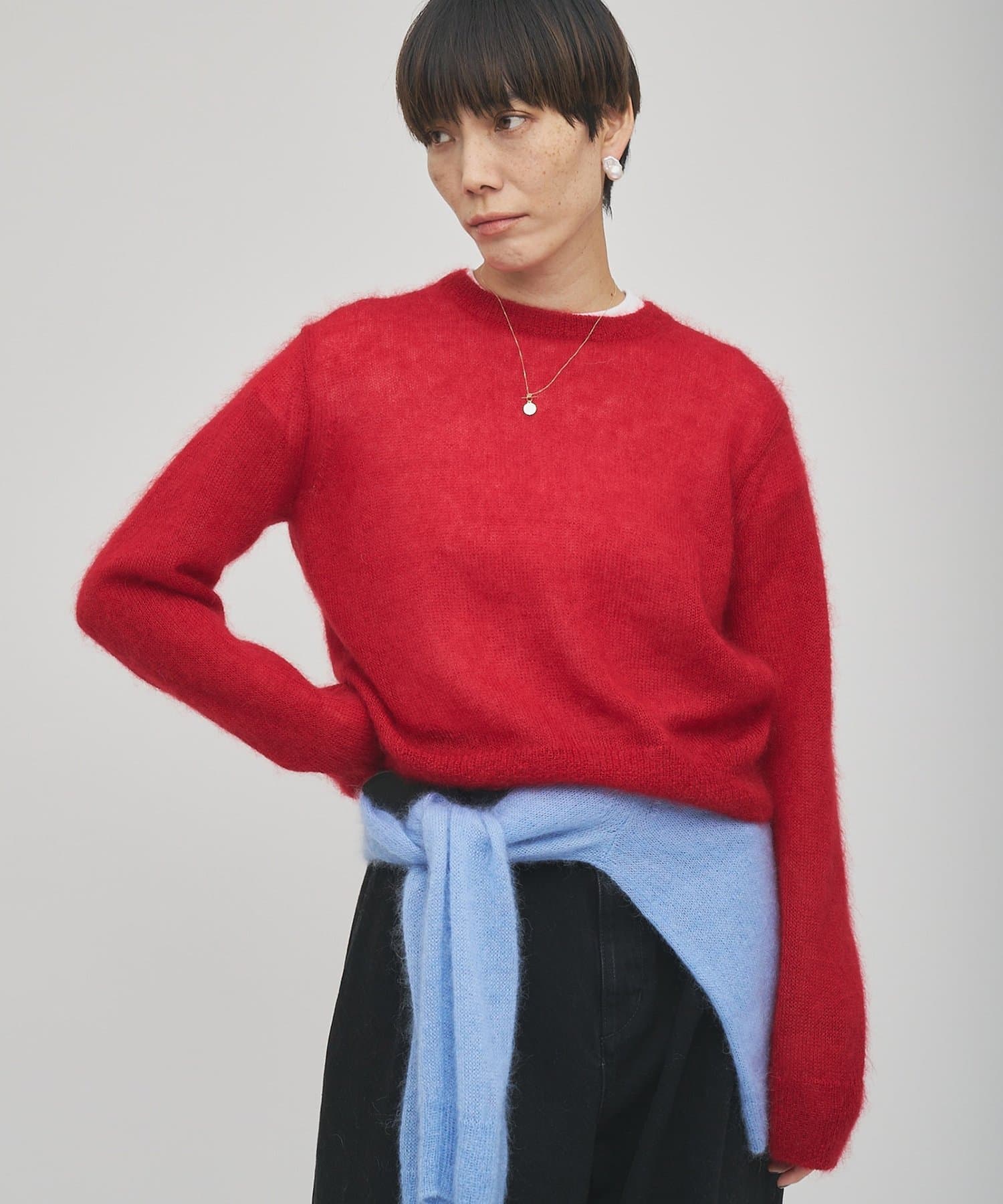 Whim Gazette(ウィム ガゼット) 【GEMINI】モヘヤプルオーバー