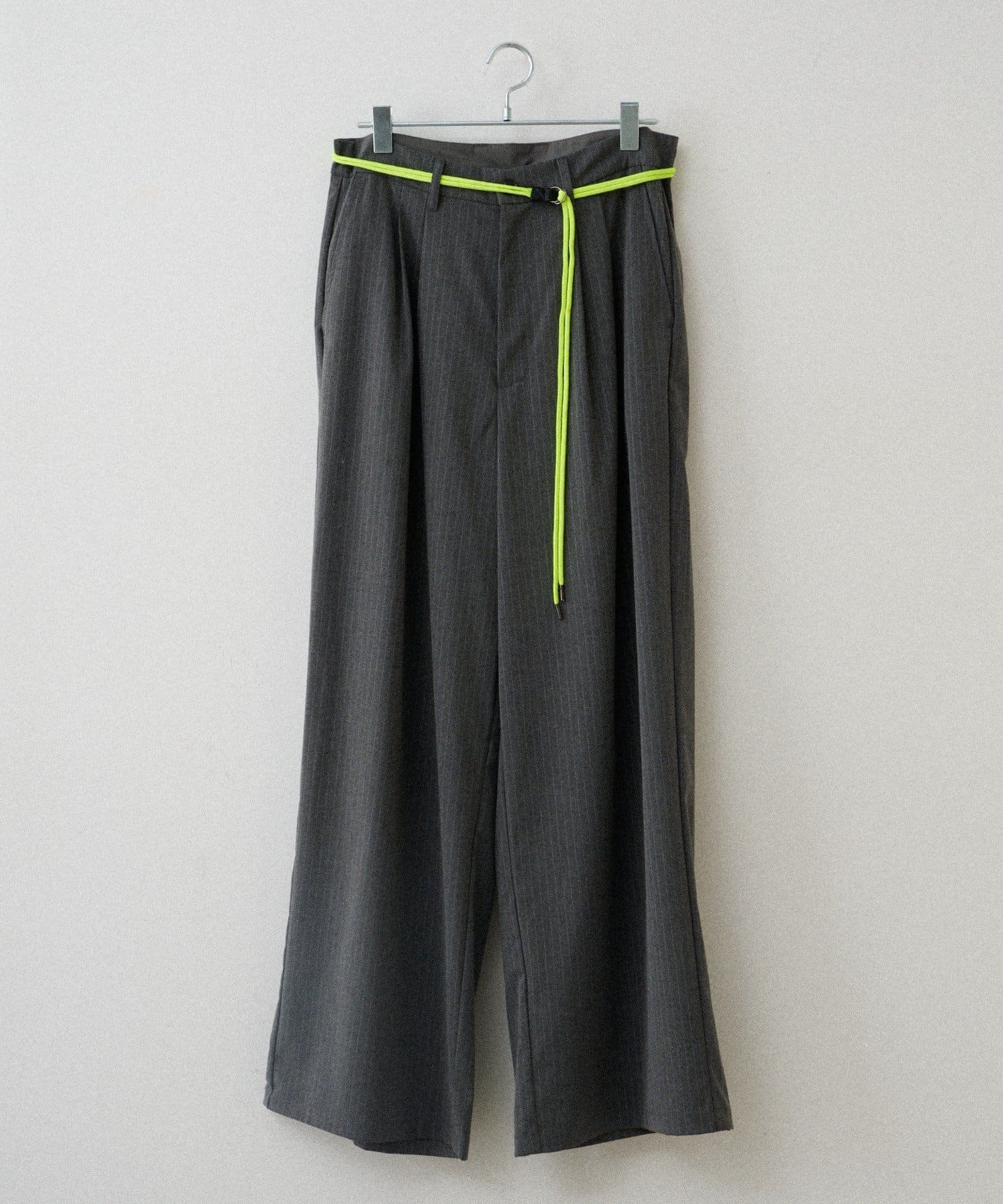 Kastane(カスタネ) 【WHIMSIC/2サイズ展開】ピンストライプワイドスラックス