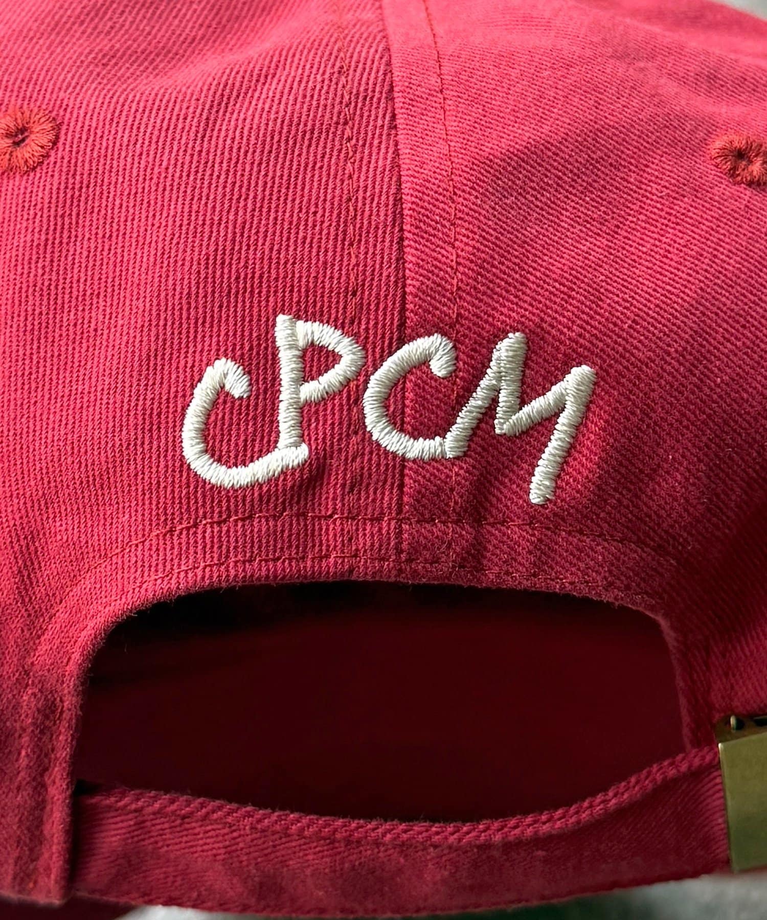 CPCM(シーピーシーエム) アソートカラーロゴキャップ