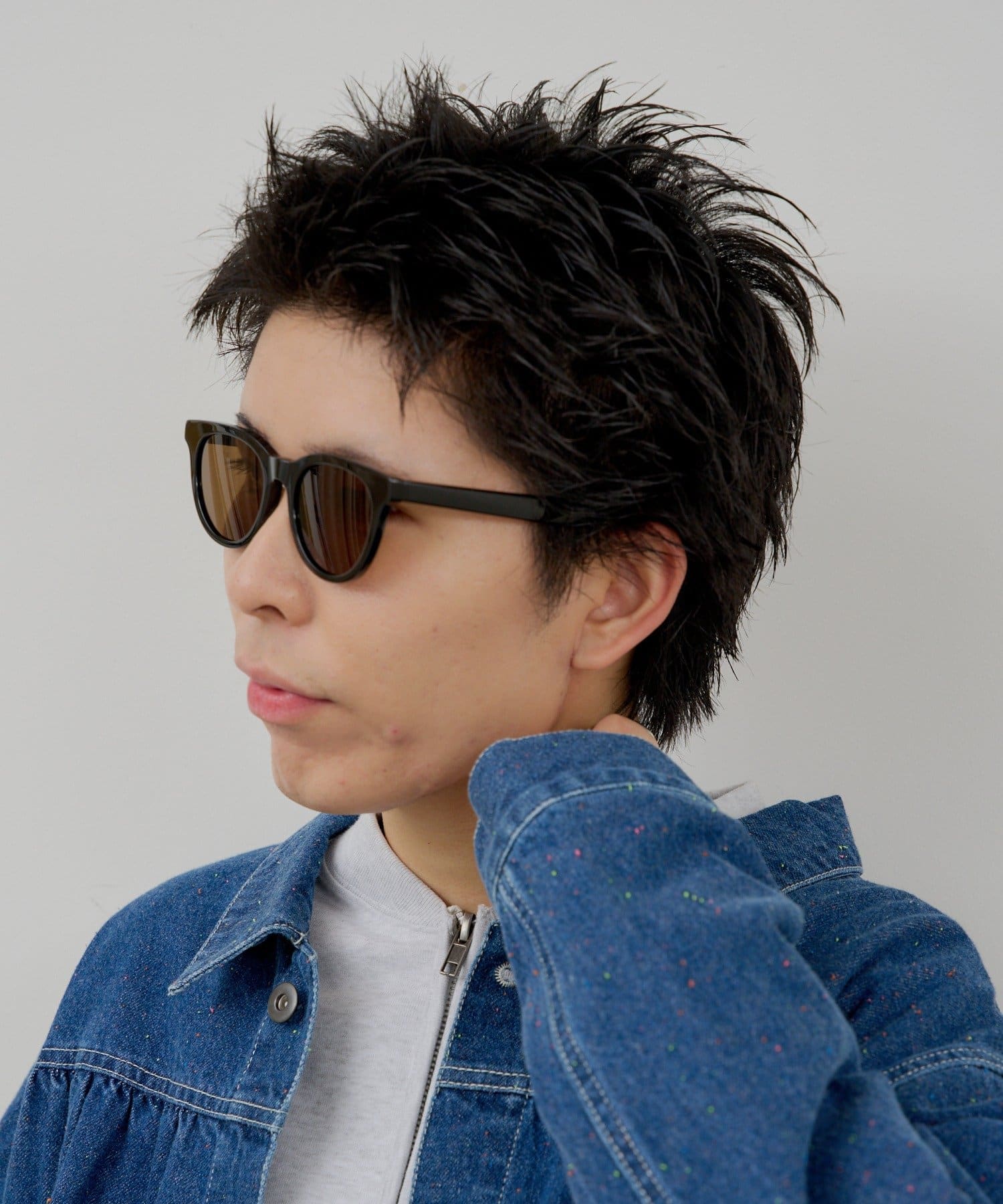 Kastane(カスタネ) 【2.12 0:00～ +10%ポイントUP/WHIMSIC】フォックスウェリントンサングラス