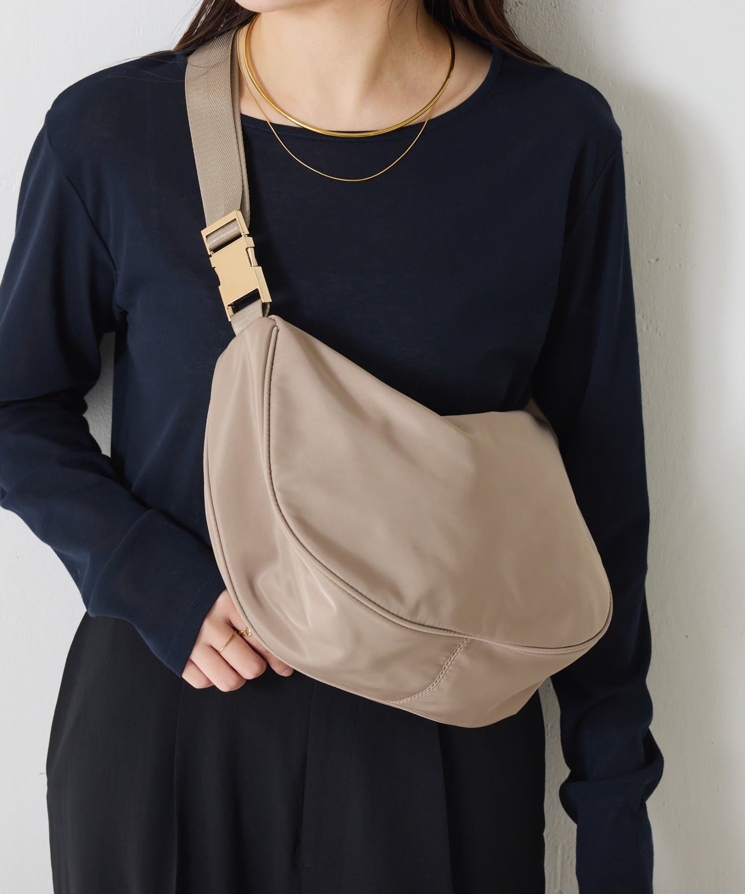 COLLAGE GALLARDAGALANTE(コラージュ ガリャルダガランテ) 【強撥水/マルチウェイ/500mlペットボトル収納可】撥水テープショルダーバッグ