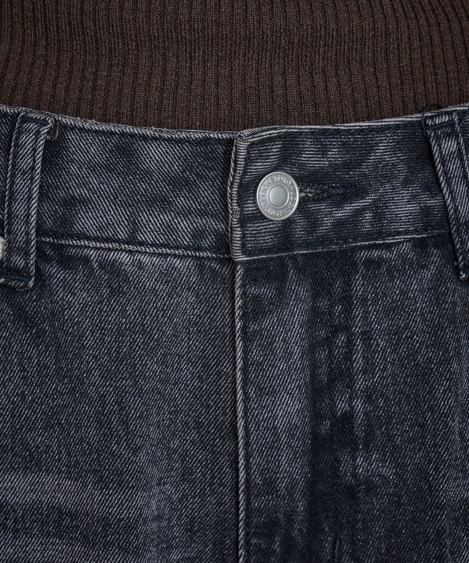 -goocy-(グーシー) バレルレッグデニム【unisex】