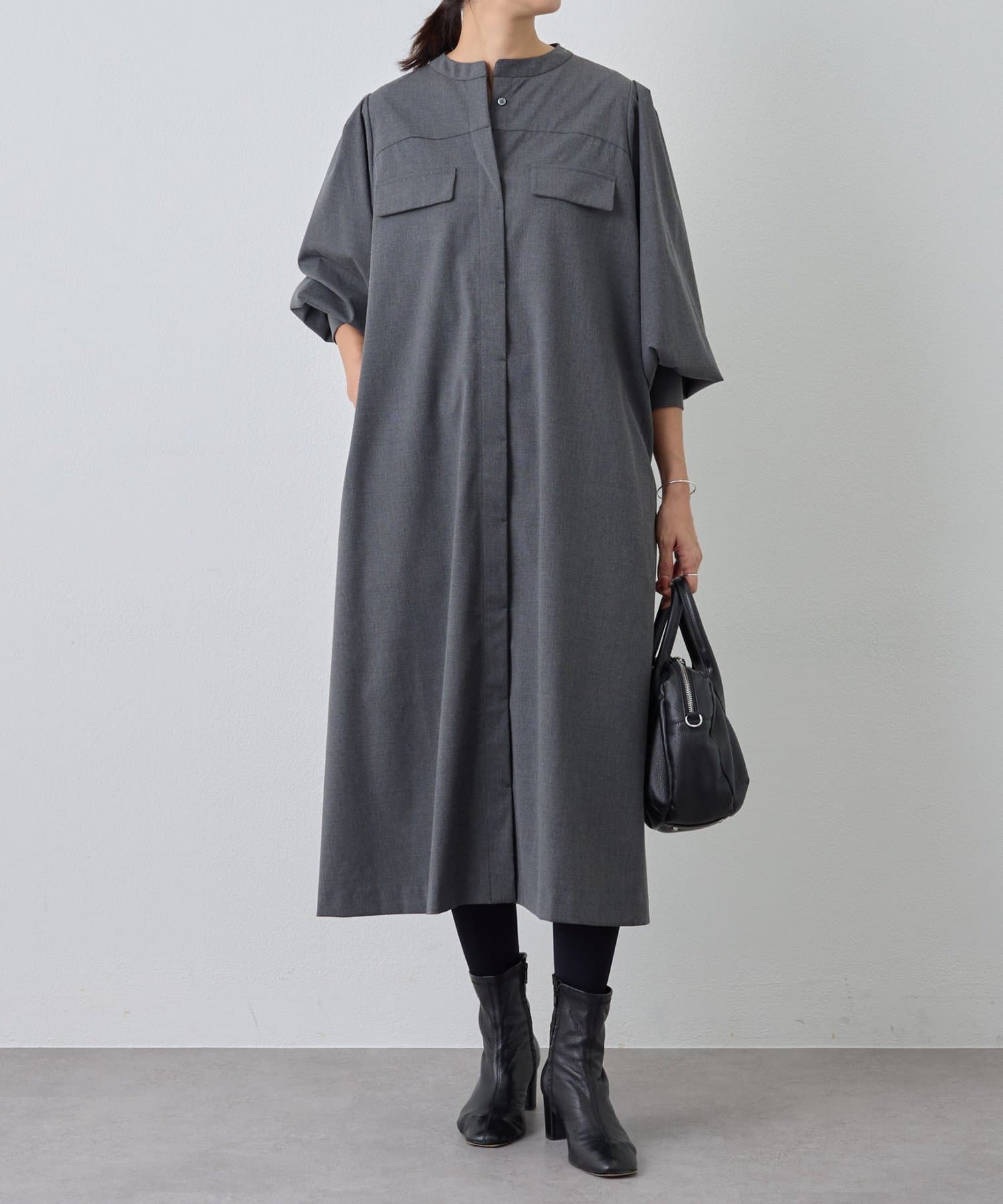 BEARDSLEY(ビアズリー) 《10/13(月)12:00予約開始》ロングシャツワンピース