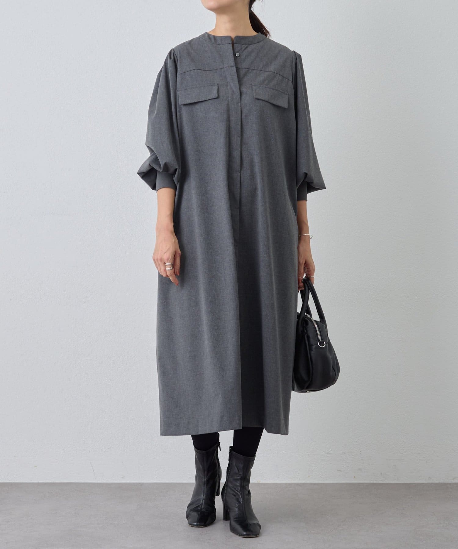 10/13(月)12:00予約開始》ロングシャツワンピース | BEARDSLEY