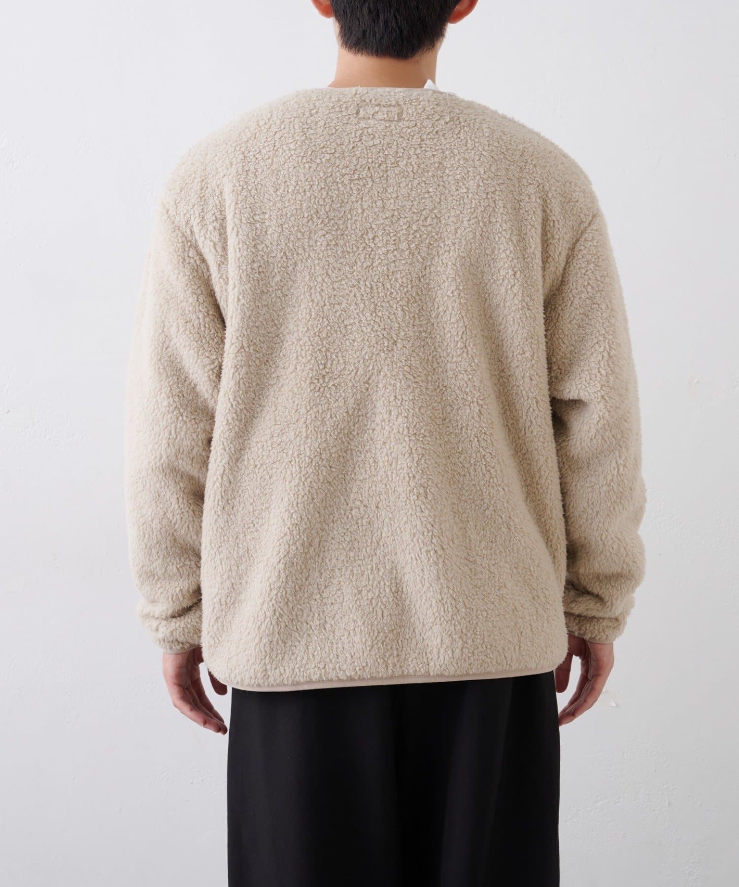 CIAOPANIC TYPY(チャオパニックティピー) 【Franklin Climbing】保温/撥水/ユニセックスカスケードシェルパーフリースカーディガン