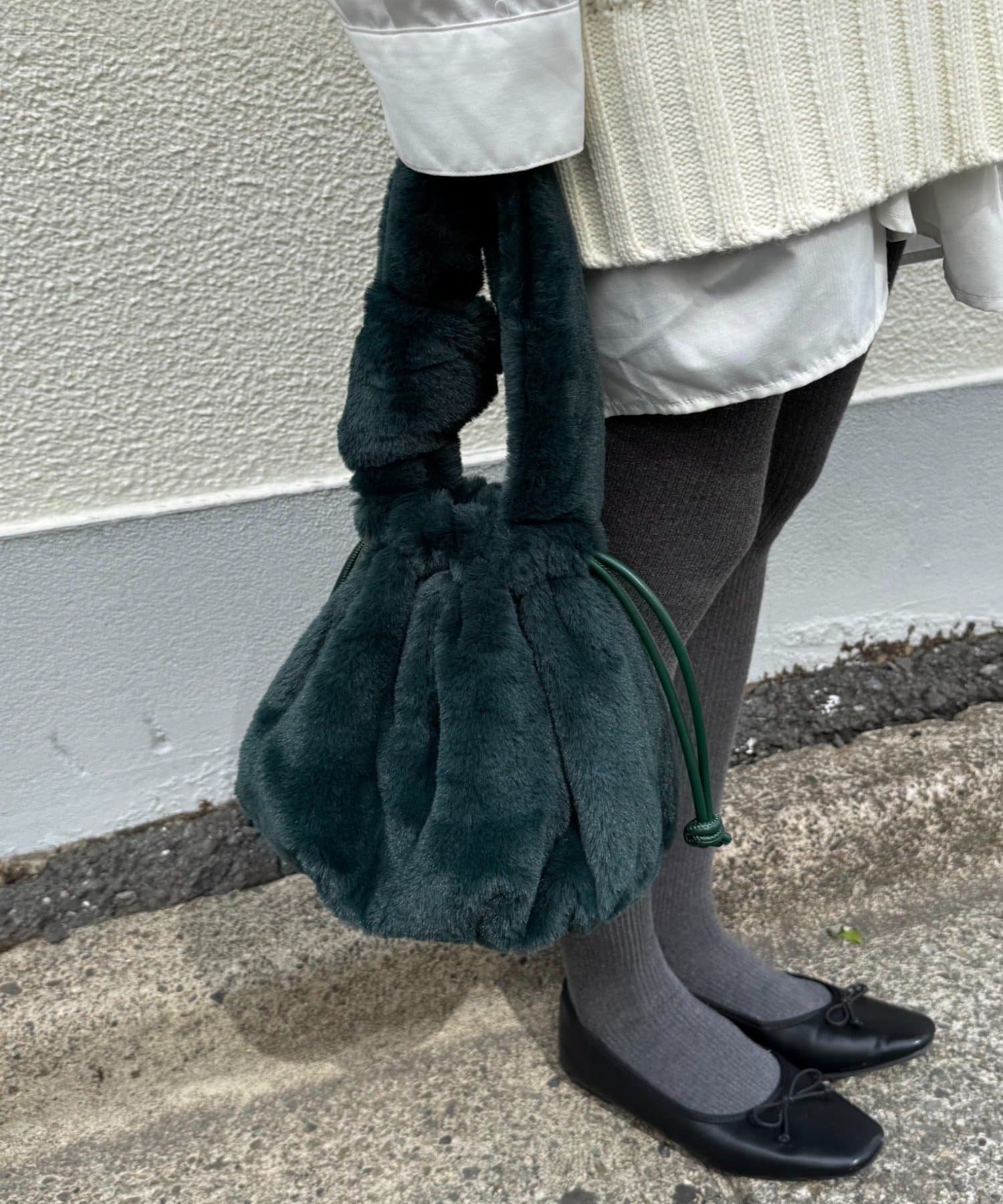 CIAOPANIC TYPY(チャオパニックティピー) 【willow】ファー巾着BAG