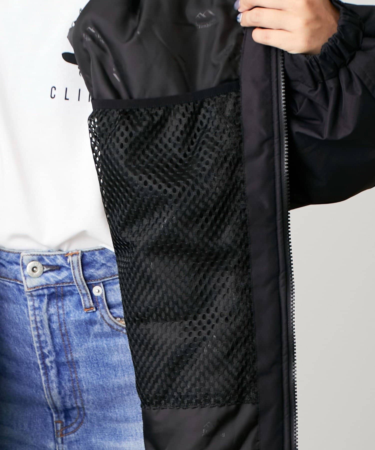 CIAOPANIC TYPY(チャオパニックティピー) 【SNS総再生回数1000万回突破！】【Franklin Climbing】男女兼用/蓄熱中綿/防寒/クライムブロックモンスターパーカー