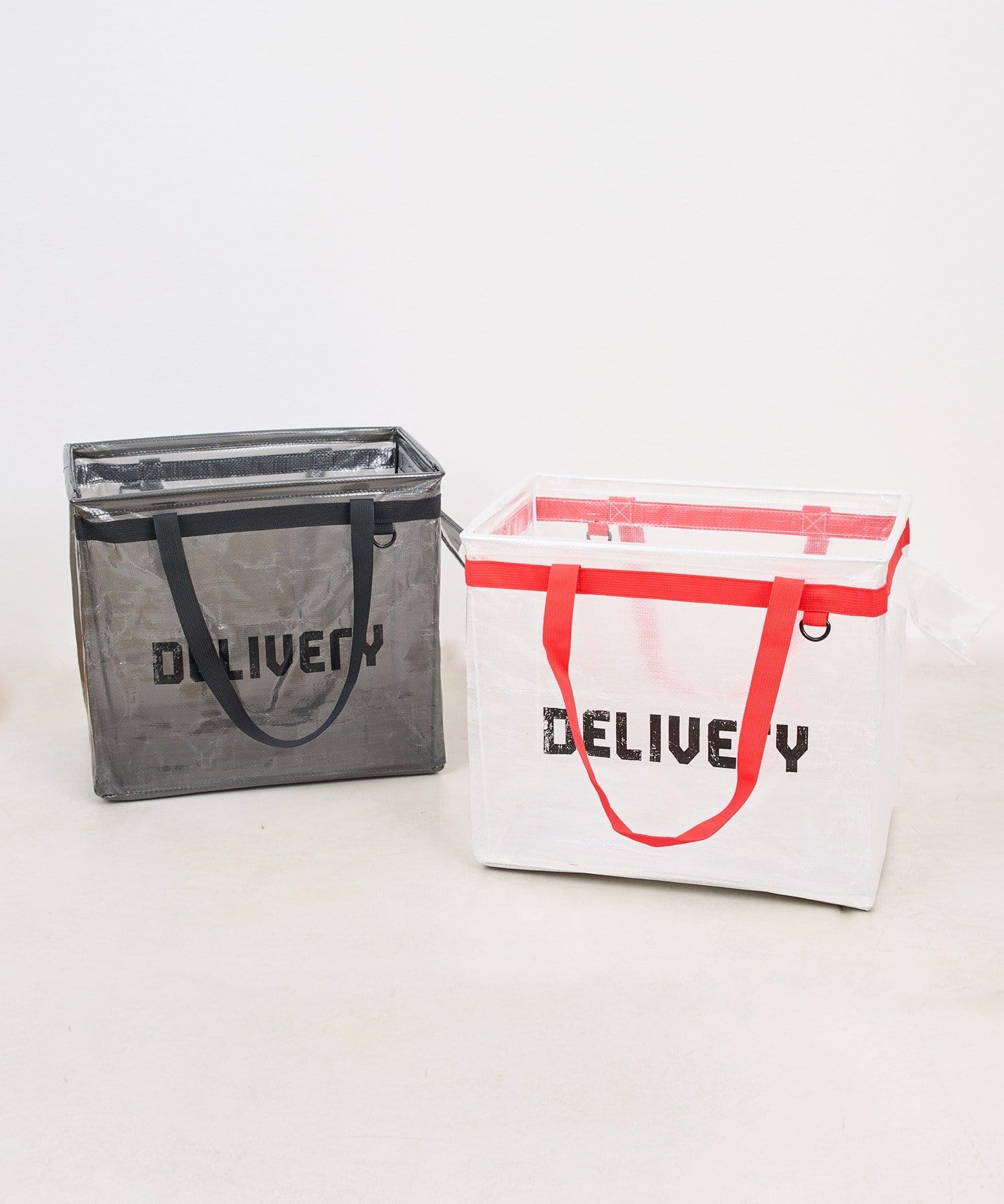 3COINS(スリーコインズ) DELIVERY折りたたみバスケット