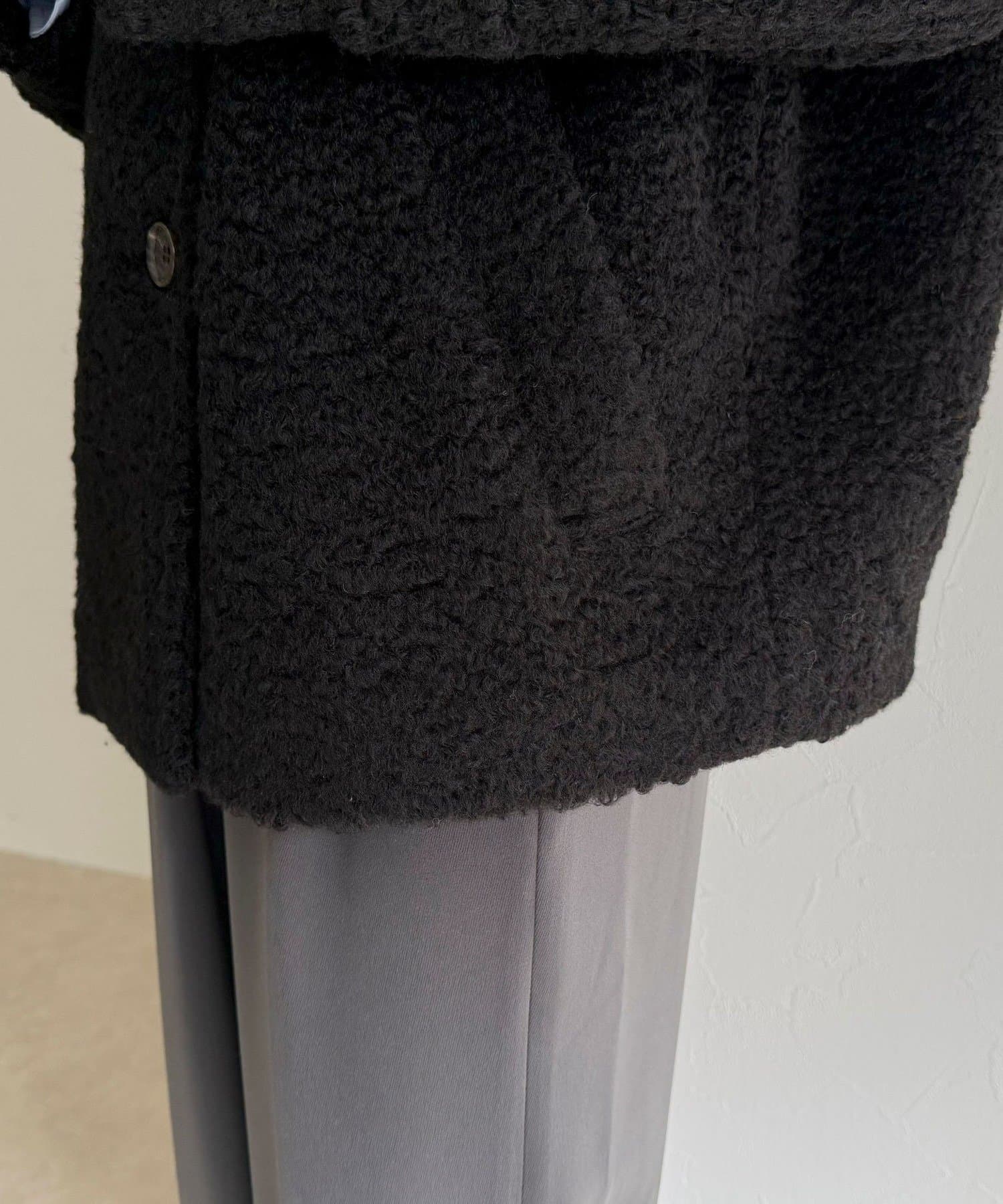 FREDY & GLOSTER(フレディ アンド グロスター) ループシャギースタンドカラーコート