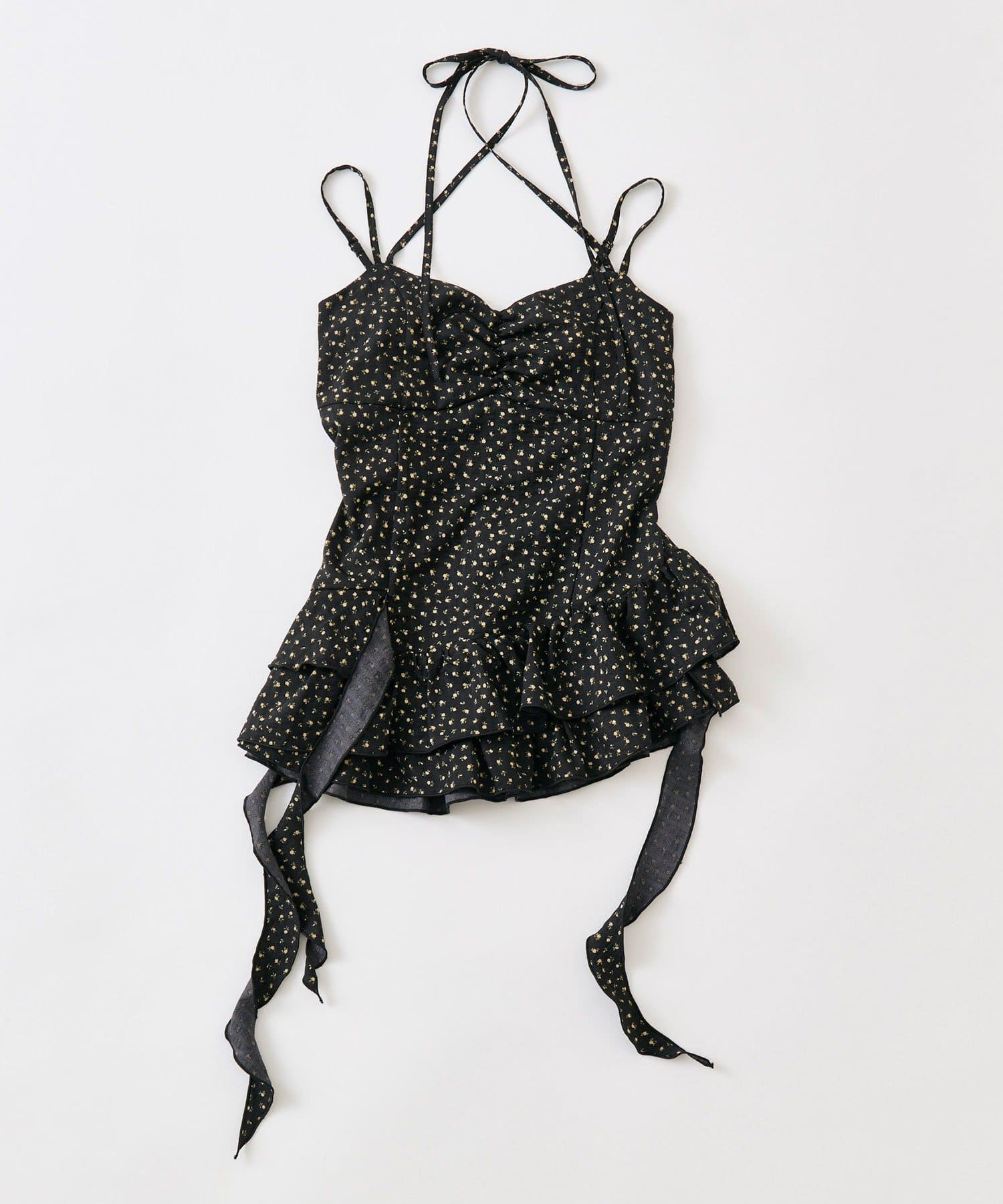 OLIVE des OLIVE(オリーブ デ オリーブ) フリルチュニックキャミ