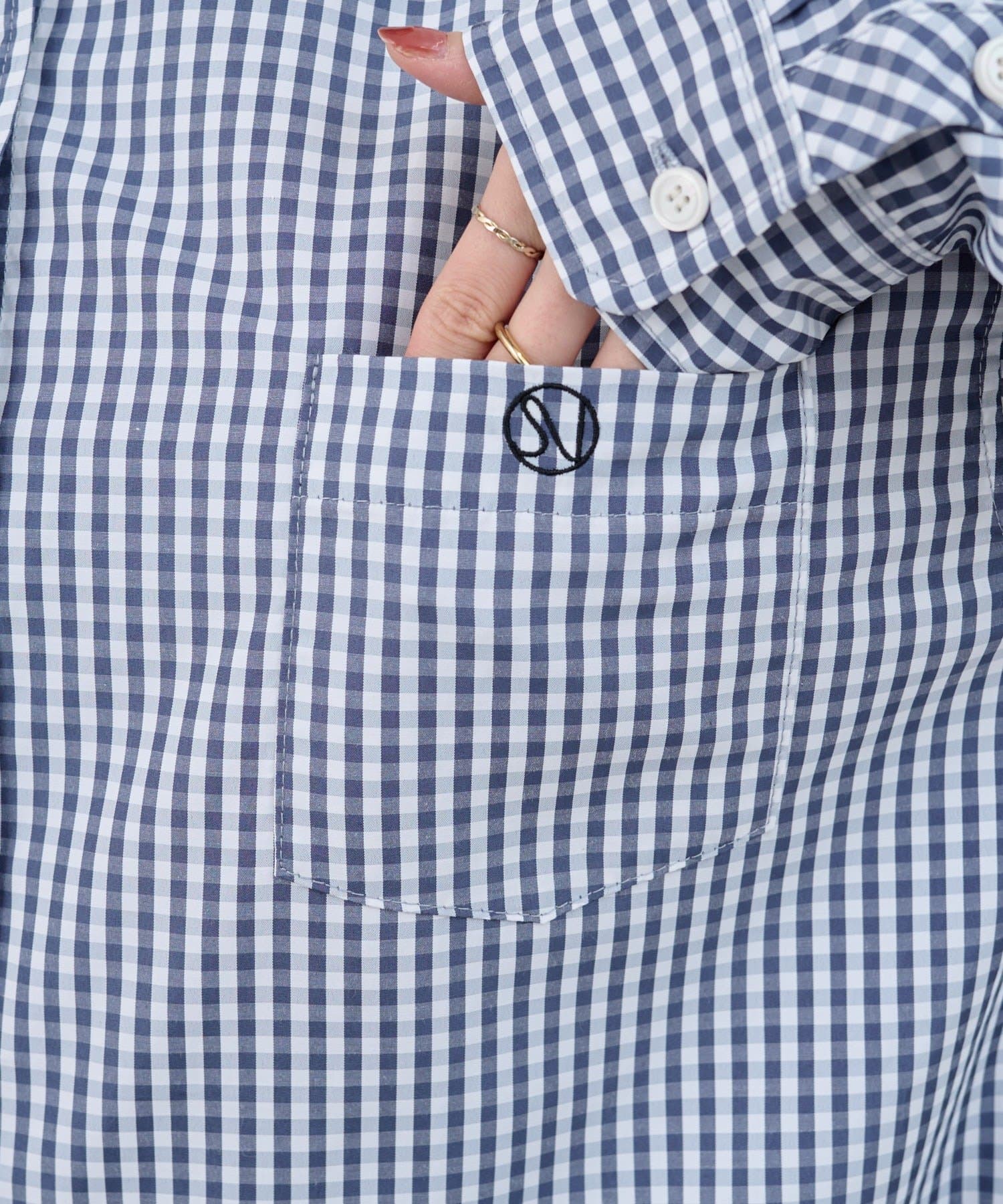 SHENERY(シーナリー) ギンガムチェックシャツ