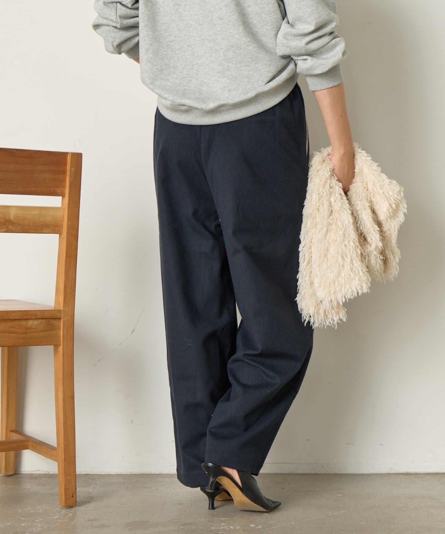 Jena　espace merveilleux(ジェナ　エスパスメルヴェイユ) ポケット配色イージーパンツ