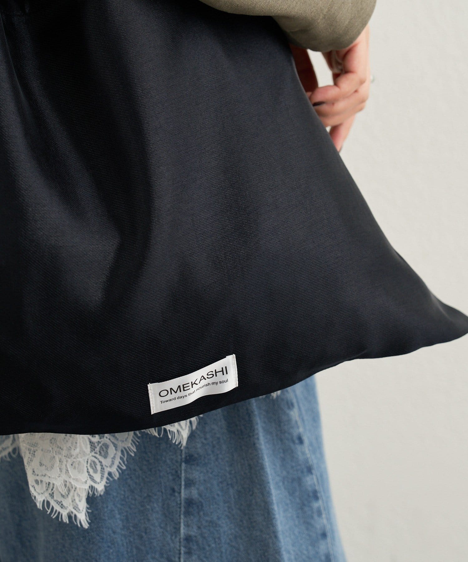 Omekashi(オメカシ) 【新色追加/ブラック・オフホワイト・ピンク】【追加予約決定！】チェックトートBAG