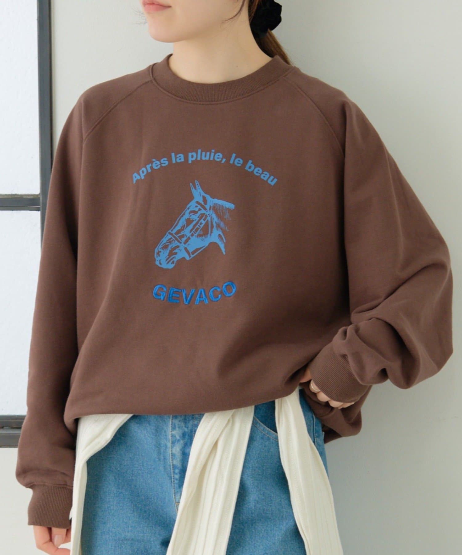 CIAOPANIC TYPY(チャオパニックティピー) 【GEVACO】裏毛刺繍プリントプルオーバー