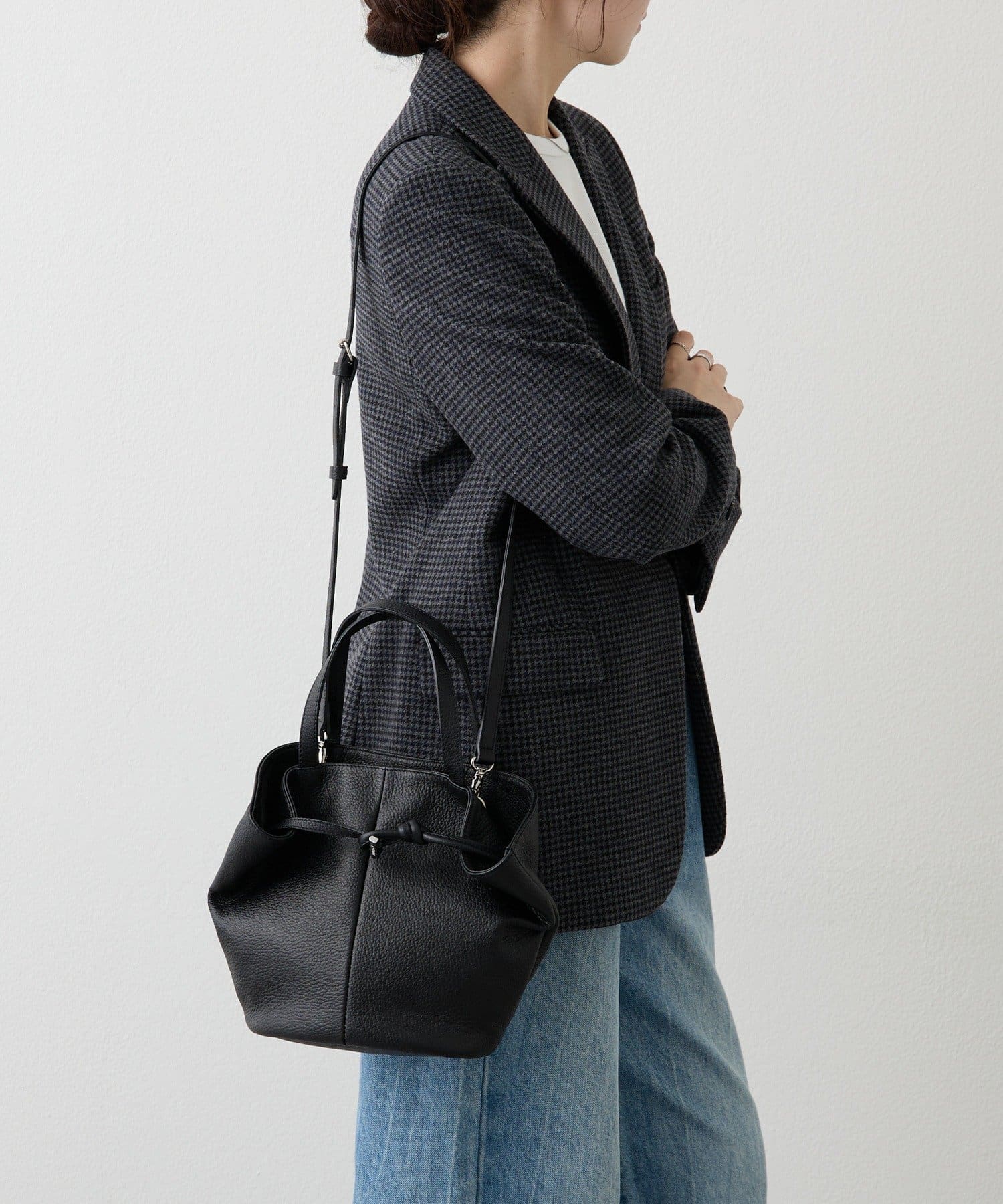 russet(ラシット) レザー2WAYミニトートバッグ