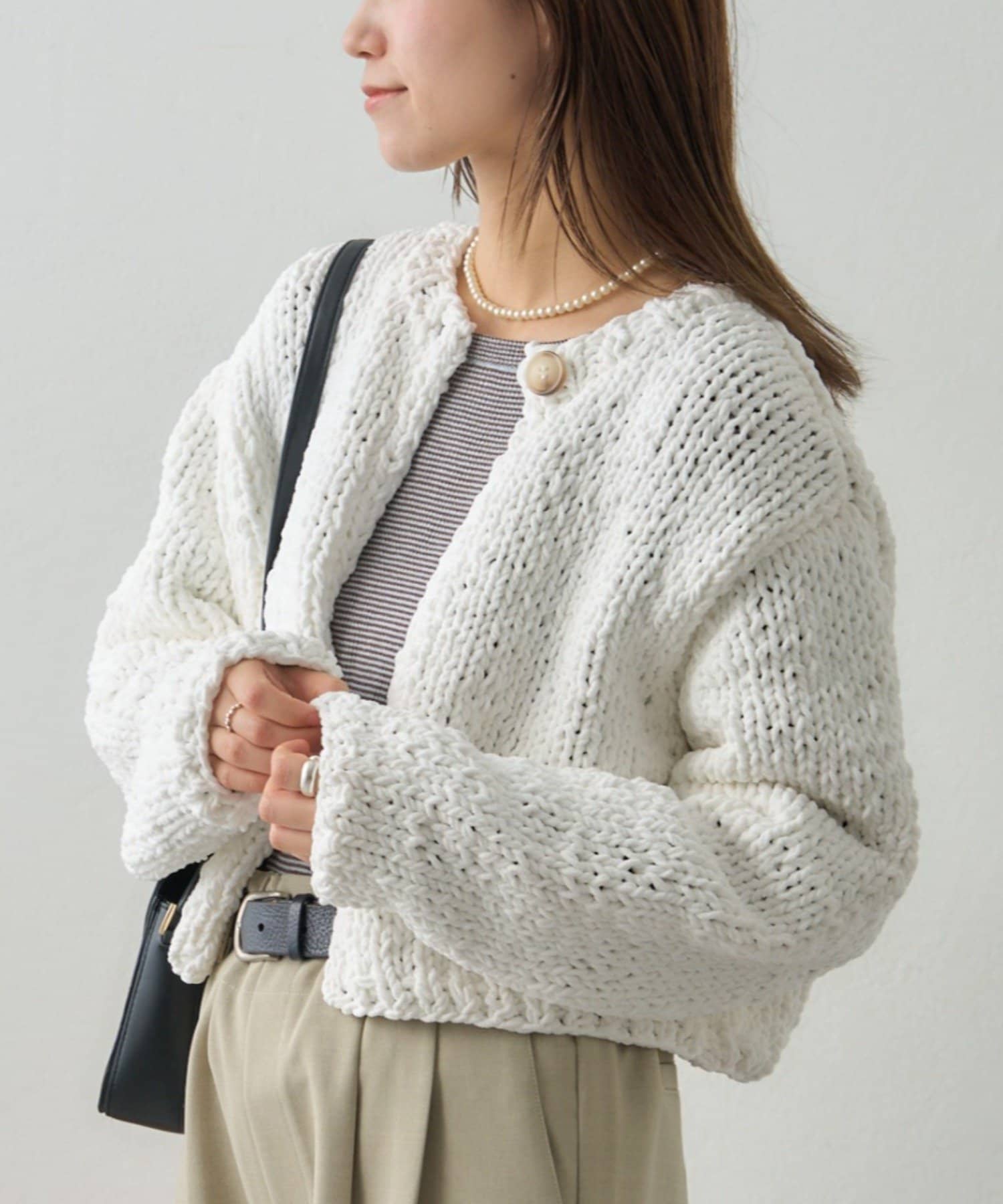 CIAOPANIC TYPY(チャオパニックティピー) 【GEVACO】ショートニットボレロ