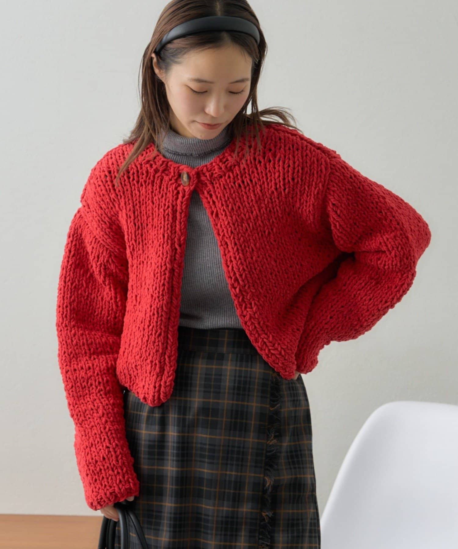 CIAOPANIC TYPY(チャオパニックティピー) 【GEVACO】ショートニットボレロ