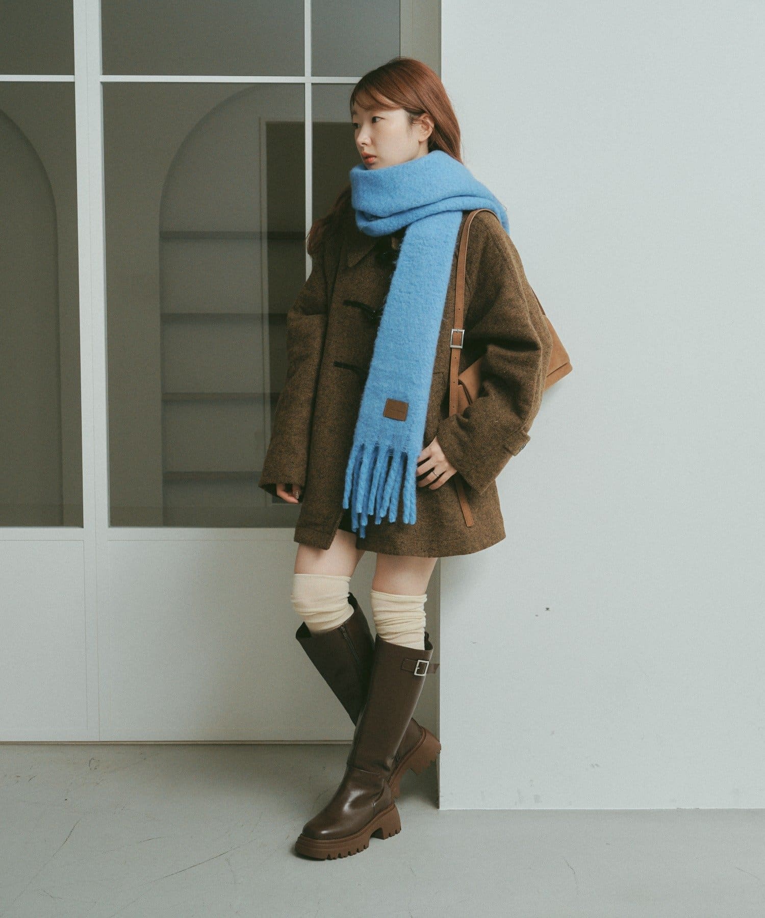 Kastane(カスタネ) 【WEB先行】ダッフルフレアコート