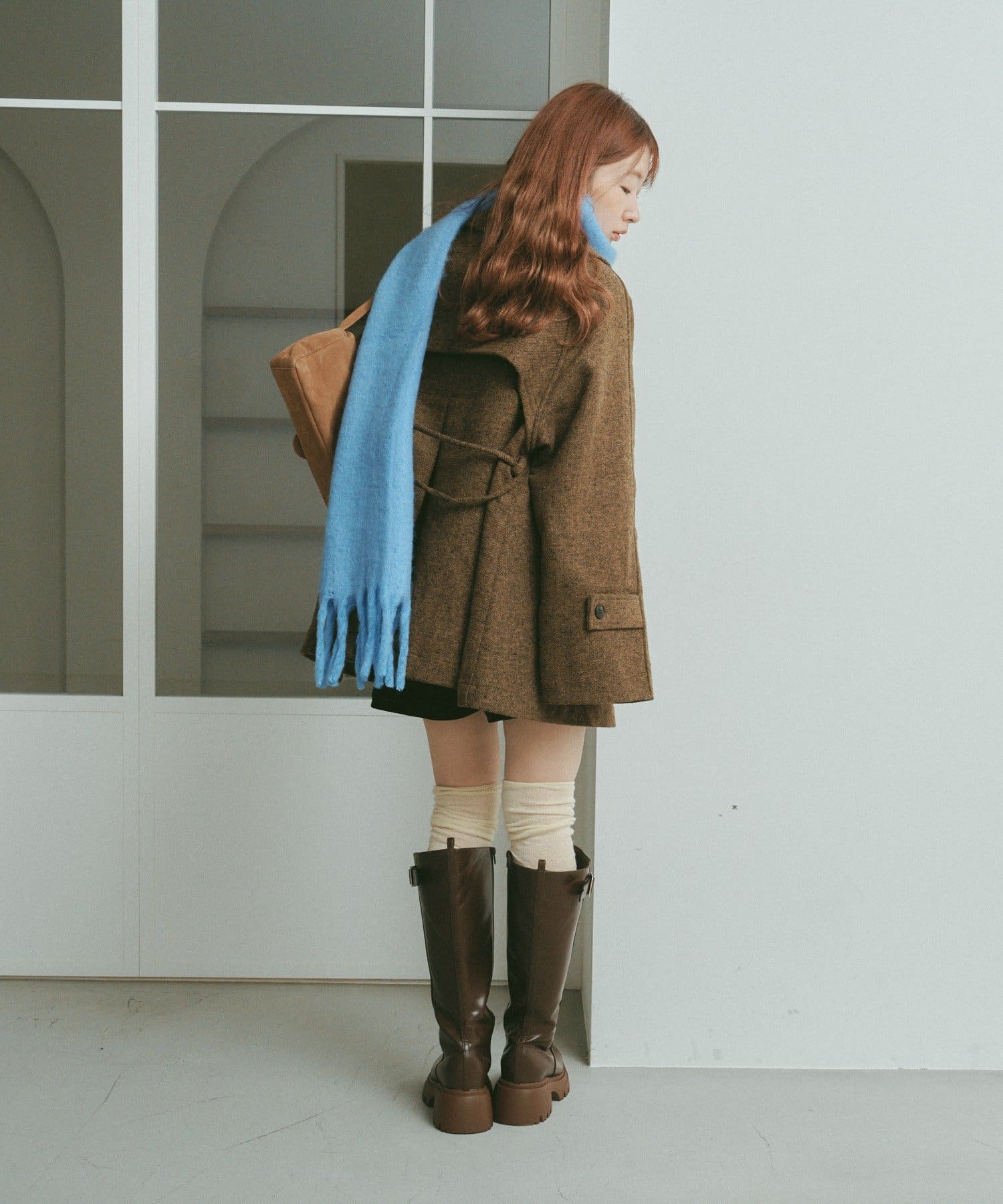 Kastane(カスタネ) 【WEB先行】ダッフルフレアコート