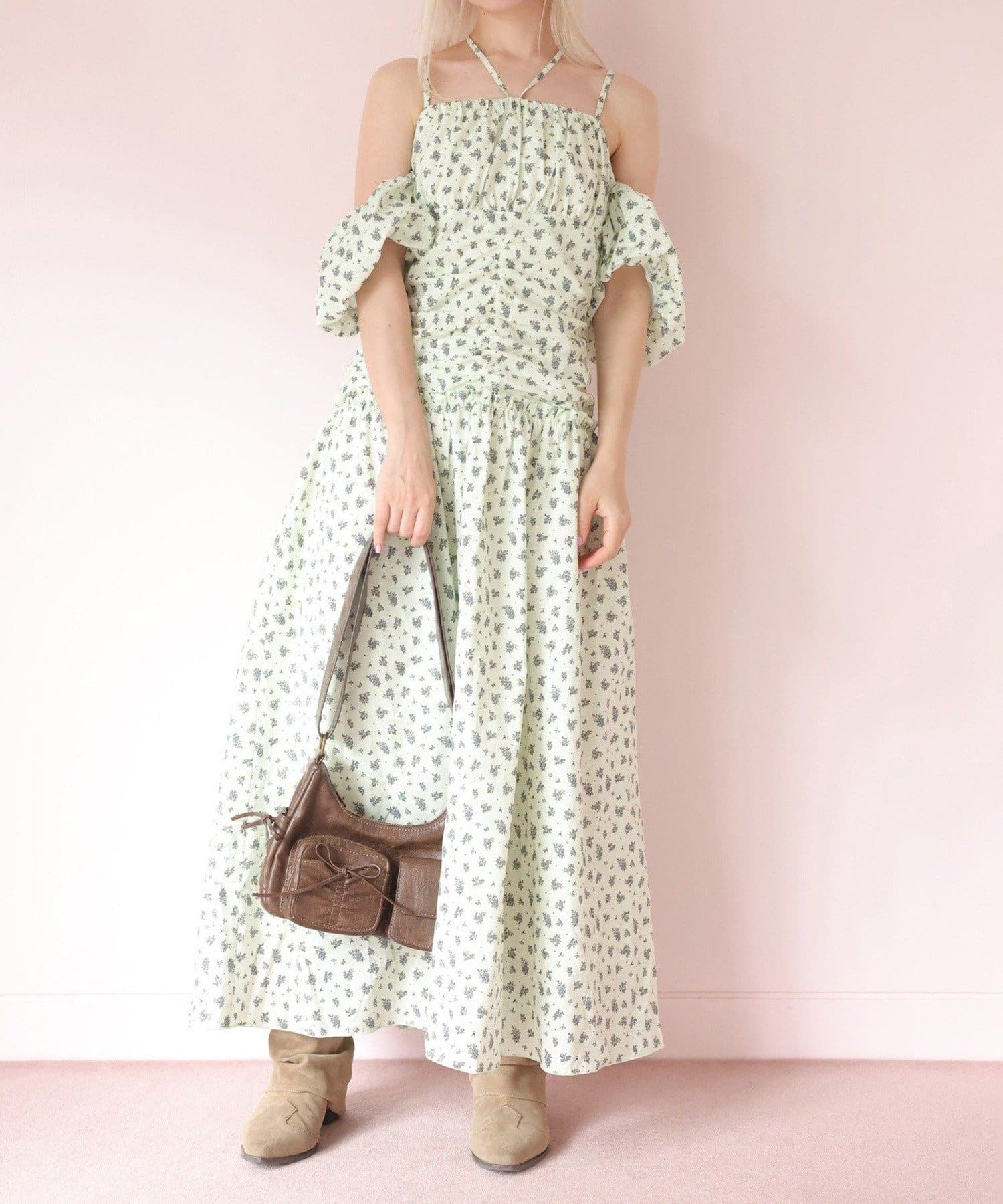 NICE CLAUP / OLIVE des OLIVE OUTLET(ナイスクラップ  / オリーブ デ オリーブ アウトレット) 【Ｓｅｅｍｉ】ワンピ