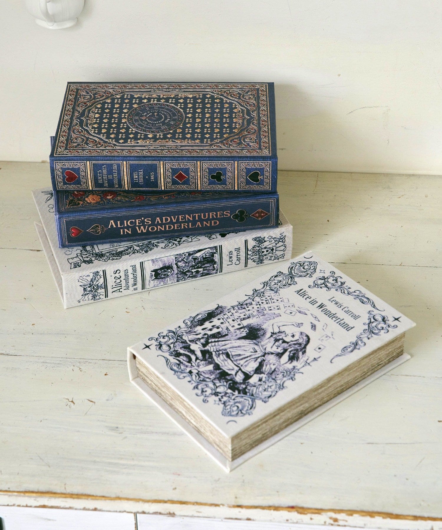 サリュ　不思議の国のアリス ブックオフウォールアート　エンプティブックセット エンプティブック／不思議の国のアリスインテリア | salut