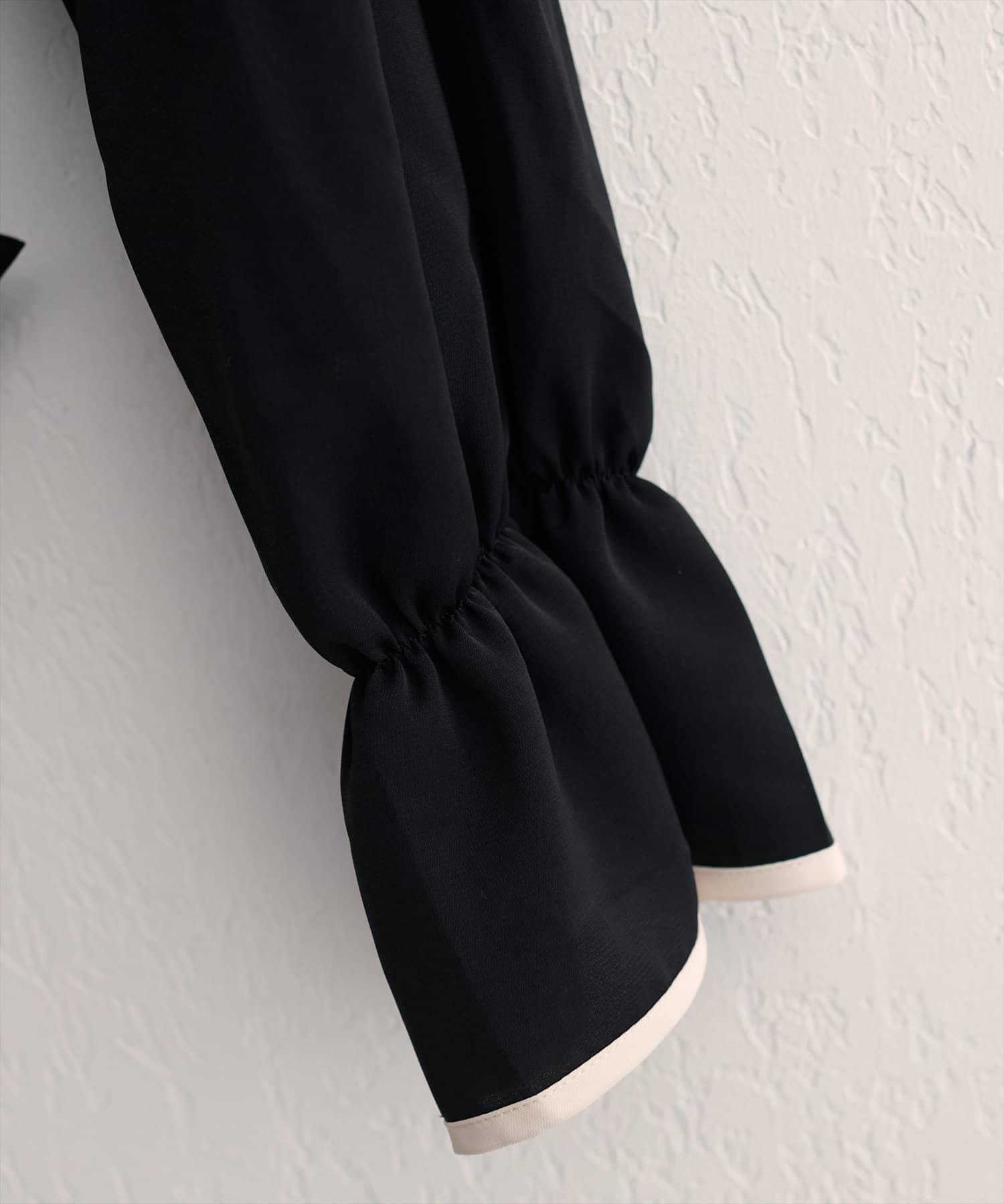 natural couture(ナチュラルクチュール) 【WEB限定】ヨークパイピングブラウス
