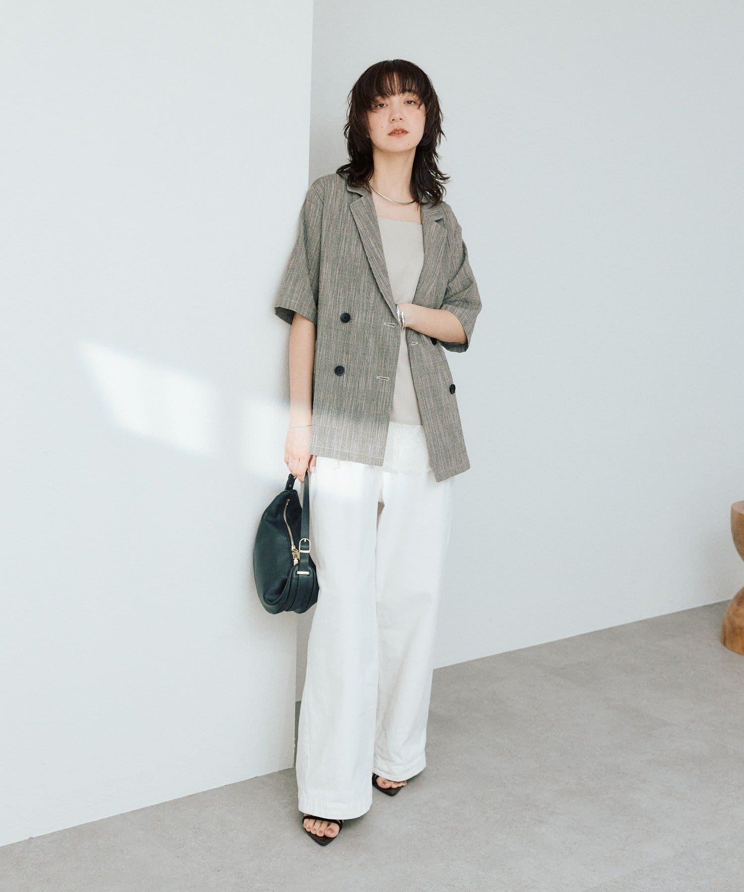 RIVE DROITE(リヴドロワ) 【新色追加/鮮度抜群】レーストリムキャミソール