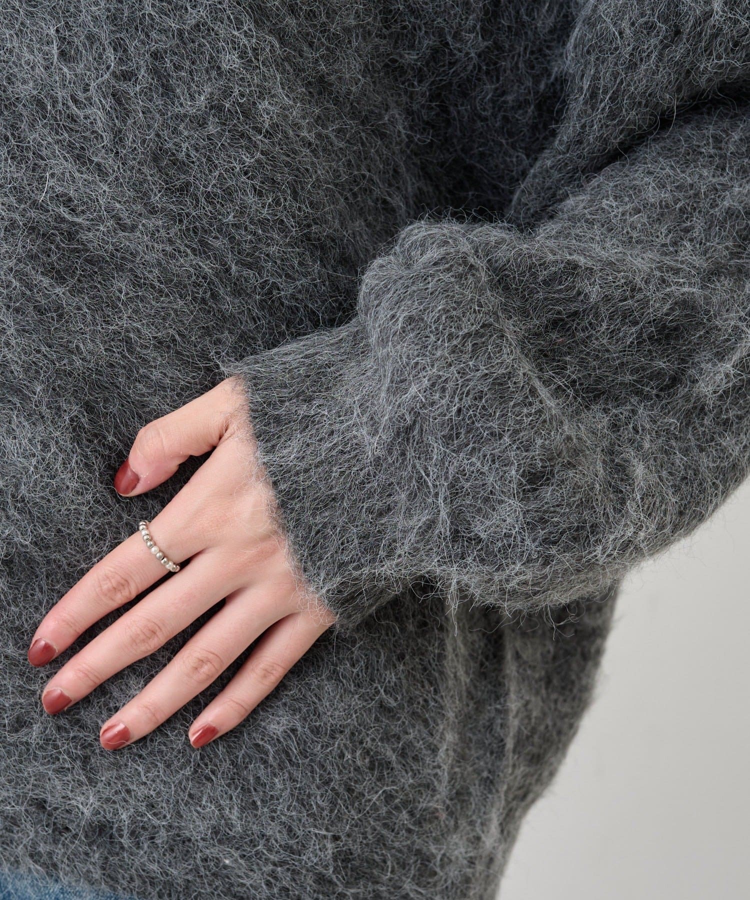 SHENERY(シーナリー) シャギーＶネックプルオーバー