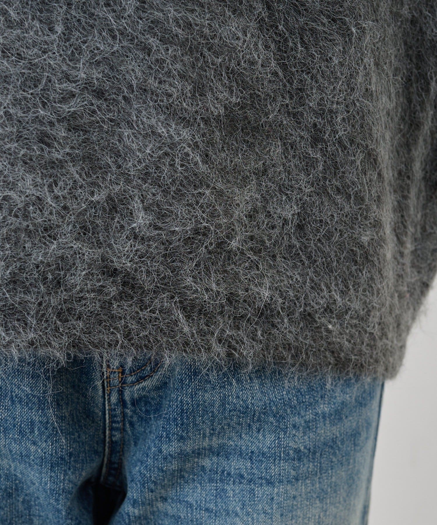 SHENERY(シーナリー) シャギーＶネックプルオーバー