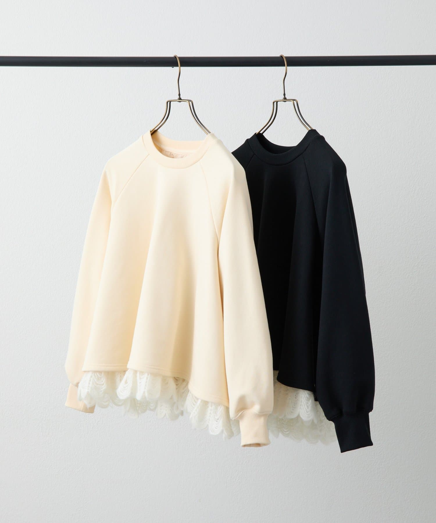 BEARDSLEY(ビアズリー) 裾タムレースカットソー