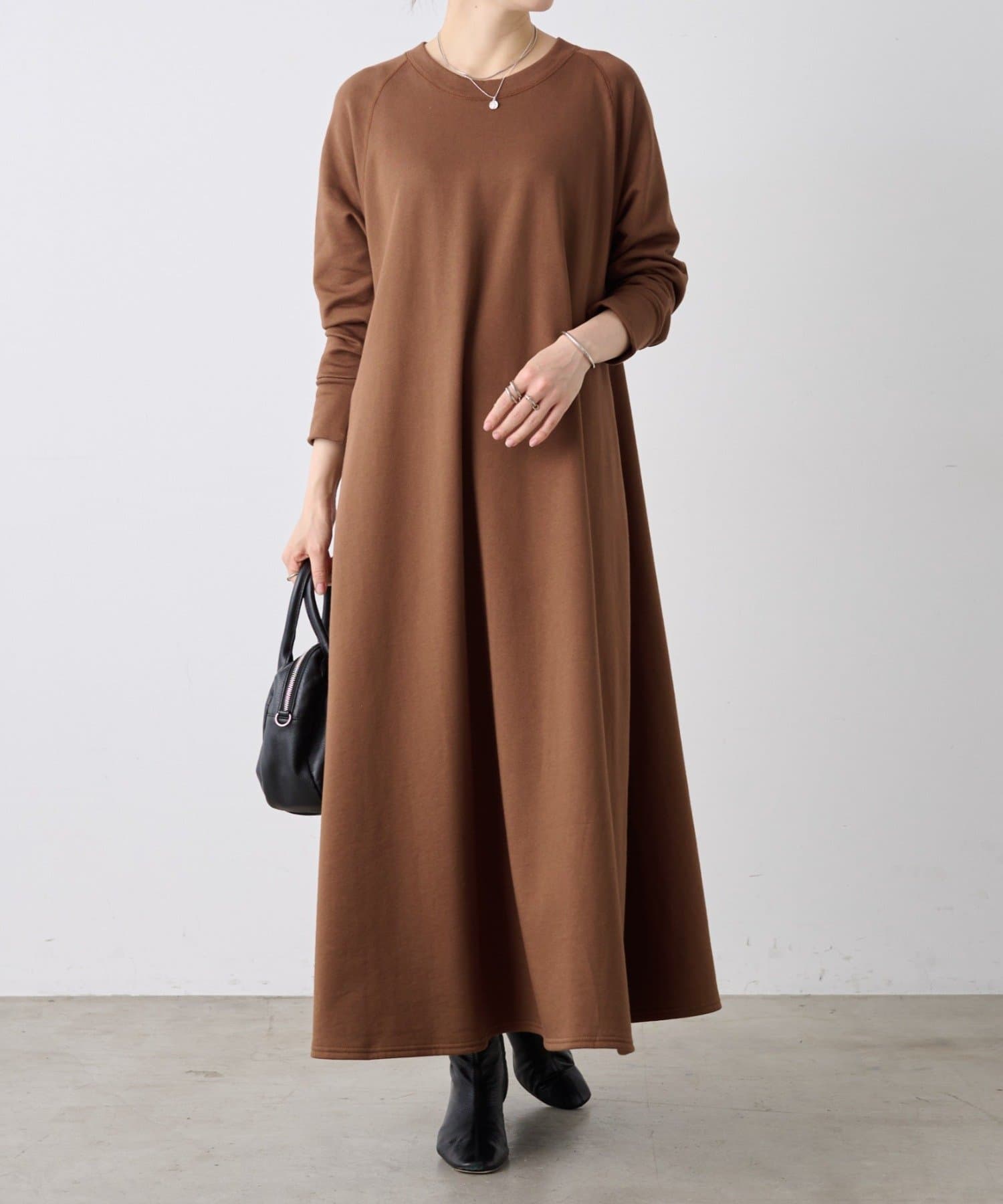 BEARDSLEY(ビアズリー) 裏毛フレアーワンピース