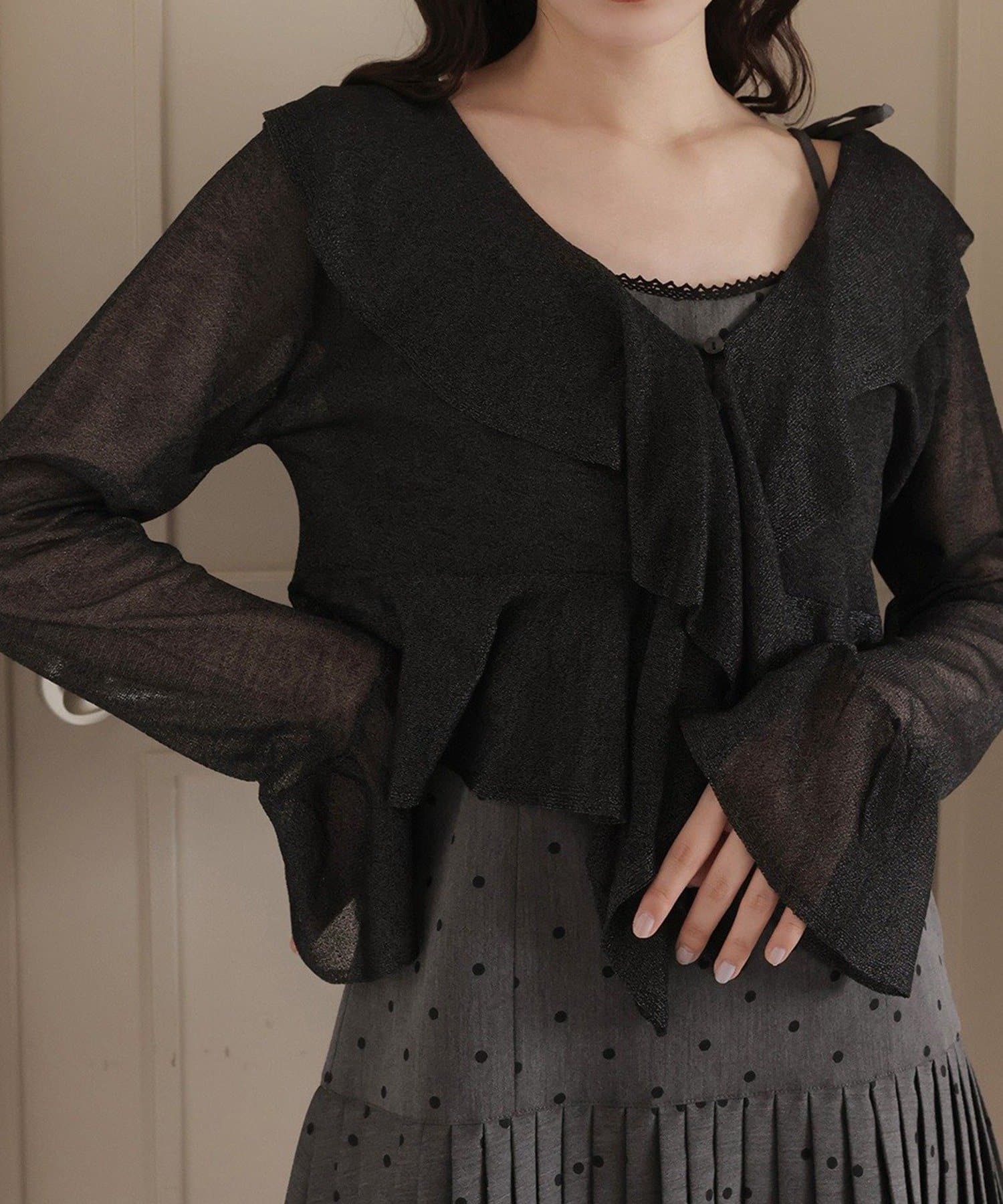 NICE CLAUP / OLIVE des OLIVE OUTLET(ナイスクラップ  / オリーブ デ オリーブ アウトレット) 【one after another】ボレロカーデ