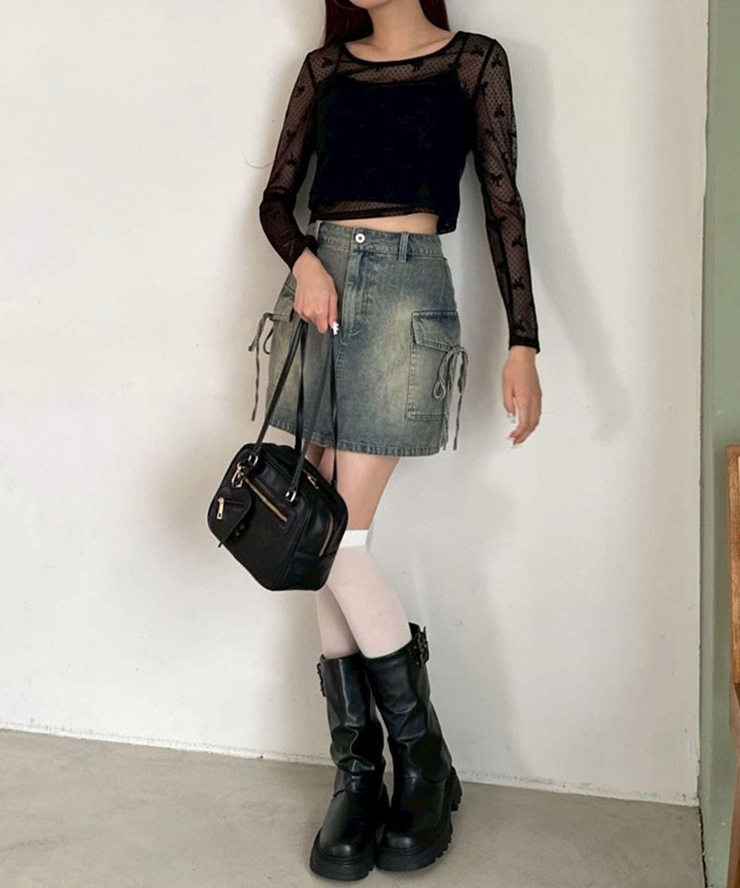 NICE CLAUP / OLIVE des OLIVE OUTLET(ナイスクラップ  / オリーブ デ オリーブ アウトレット) 【OLIVE des OLIVE  】シアトップス