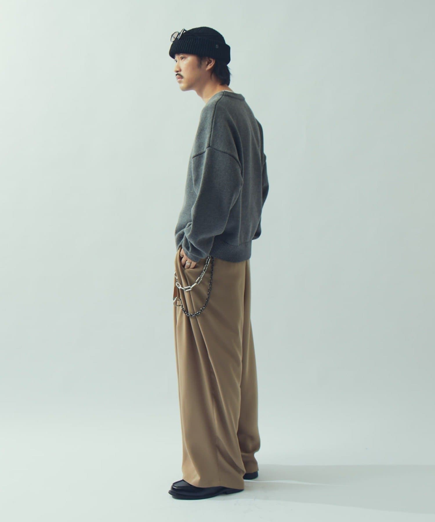 Lui's(ルイス) 【WEB限定】ワイドバルーンイージースラックス