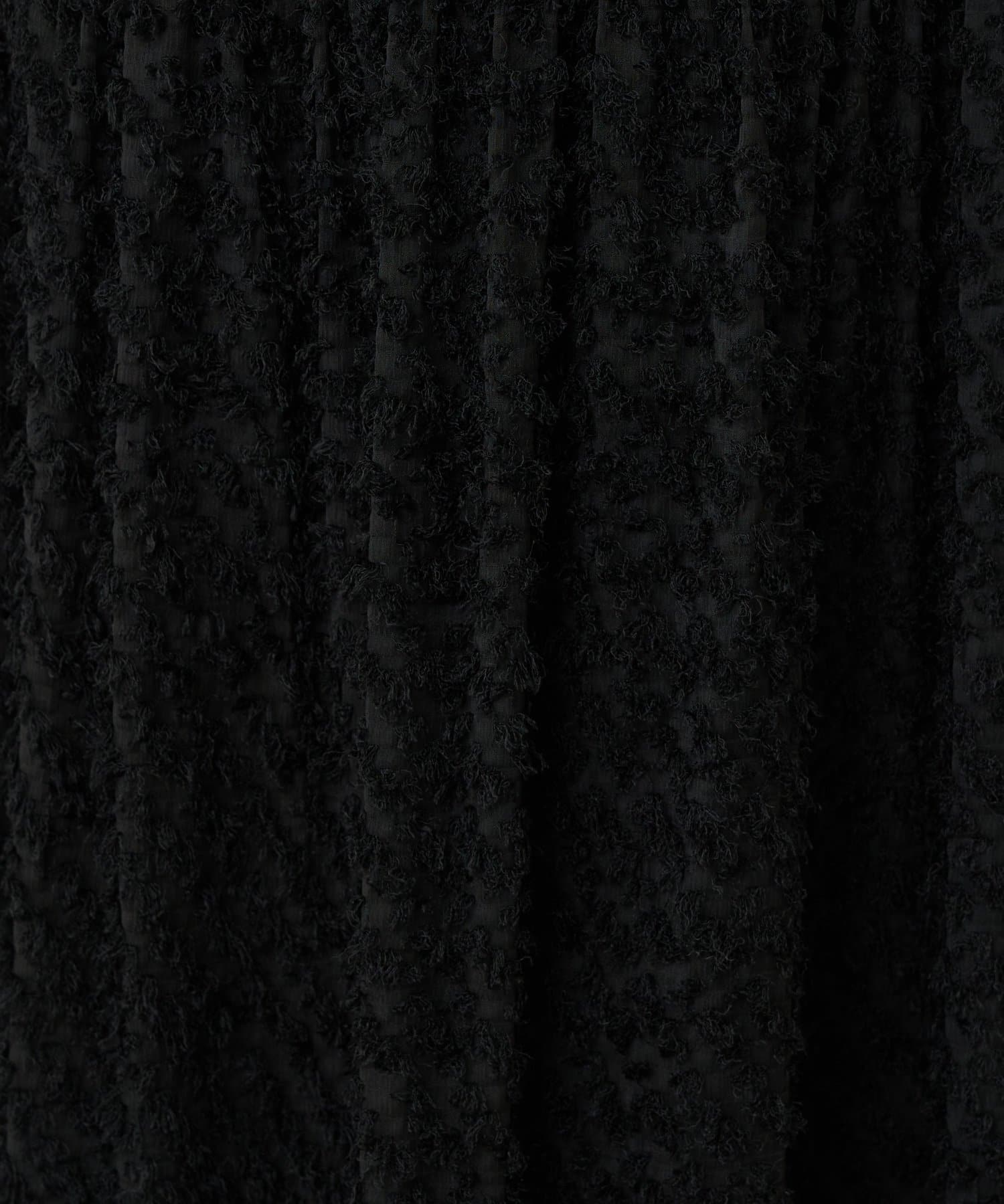 un dix cors(アンディコール) 《大人可愛い》フリンジジャガードスカート