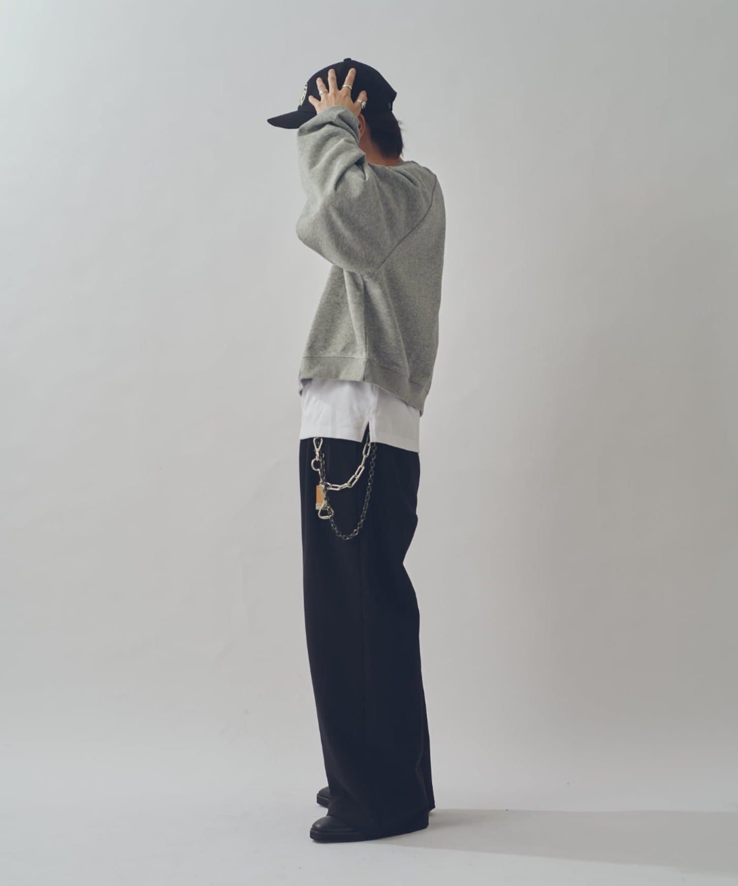 Lui's(ルイス) 【WEB限定】ワイドボリュームショートスウェット