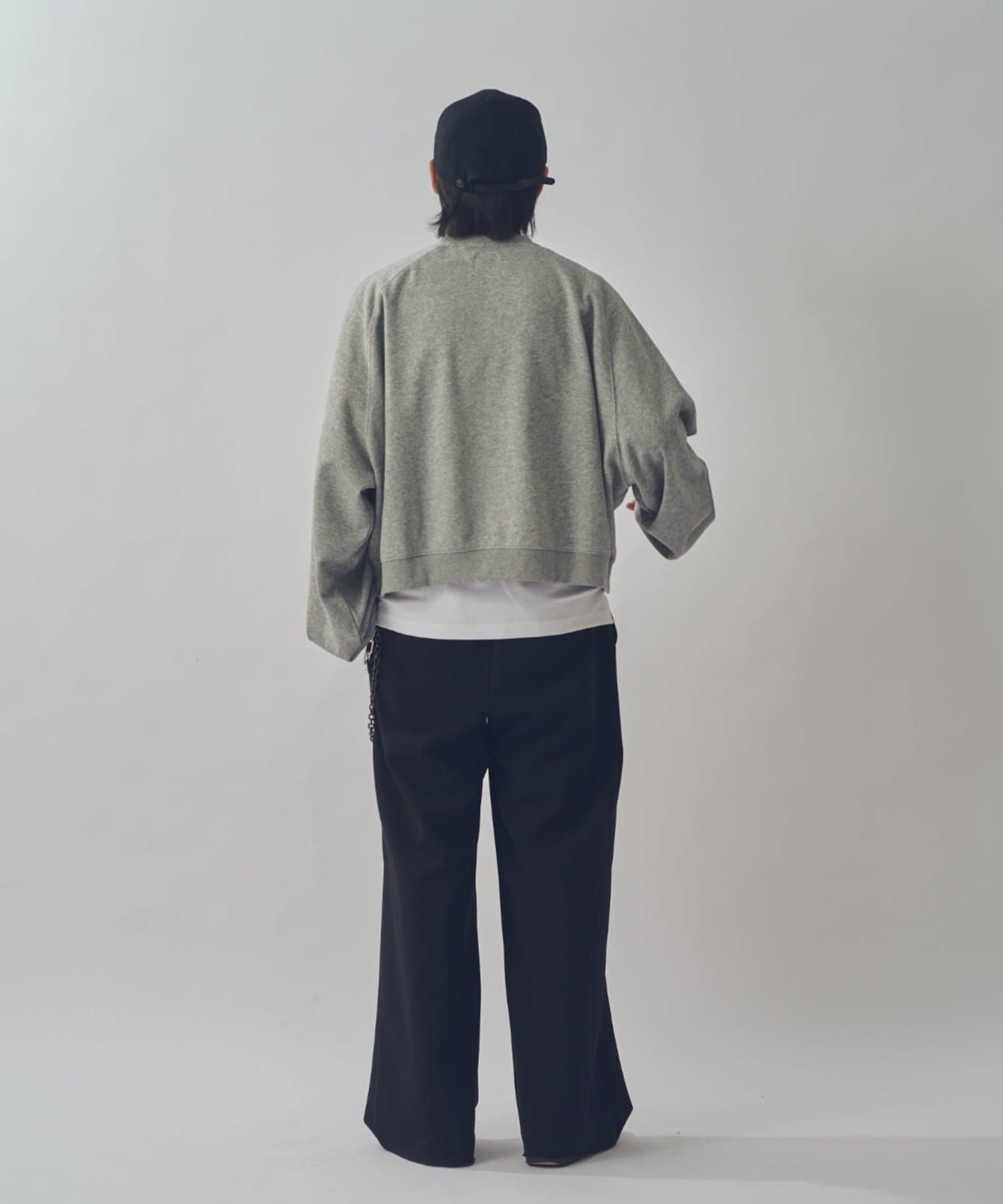 Lui's(ルイス) 【WEB限定】ワイドボリュームショートスウェット