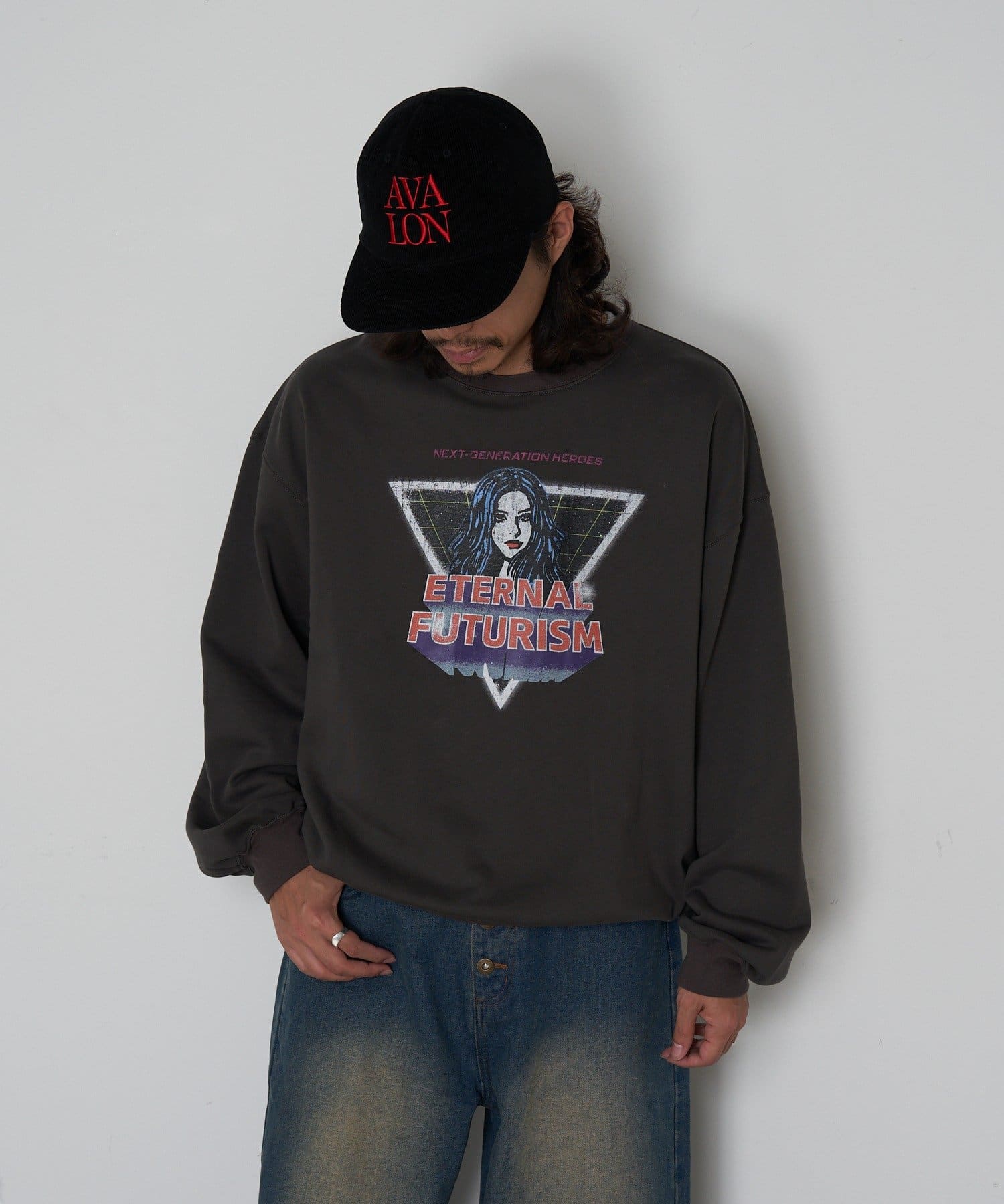 CIAOPANIC(チャオパニック) ガールプリントスウェット