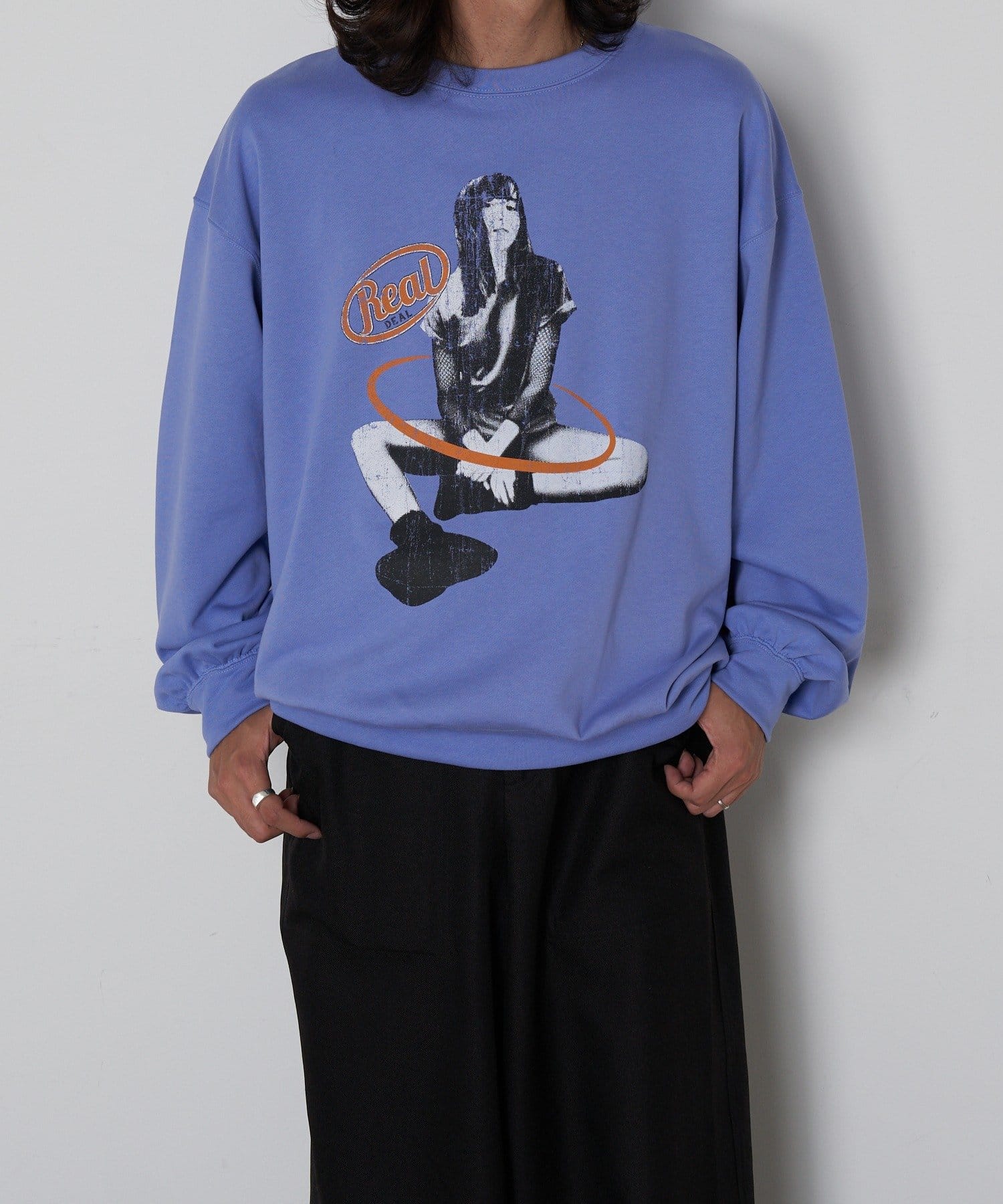 CIAOPANIC(チャオパニック) ガールプリントスウェット