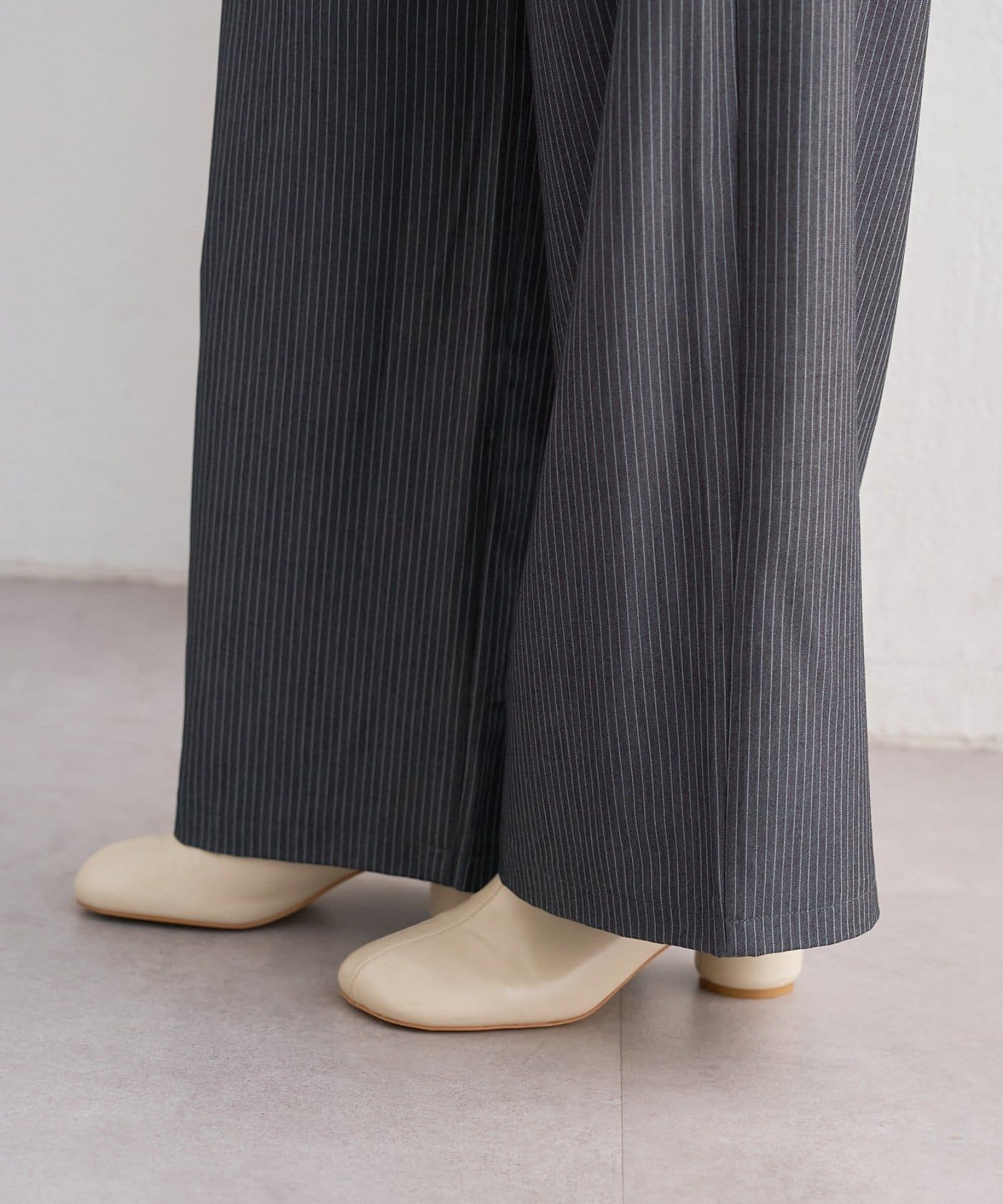 mystic(ミスティック) 【新色アイボリー】ラウンドローファー