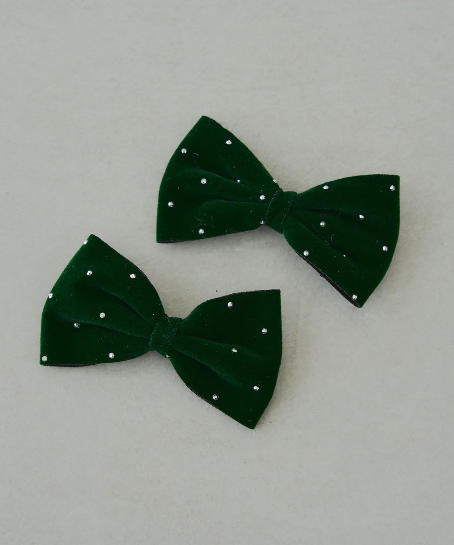 Lattice(ラティス) 【KIDS/クリスマス】ベロアリボンクリップセット(2P)