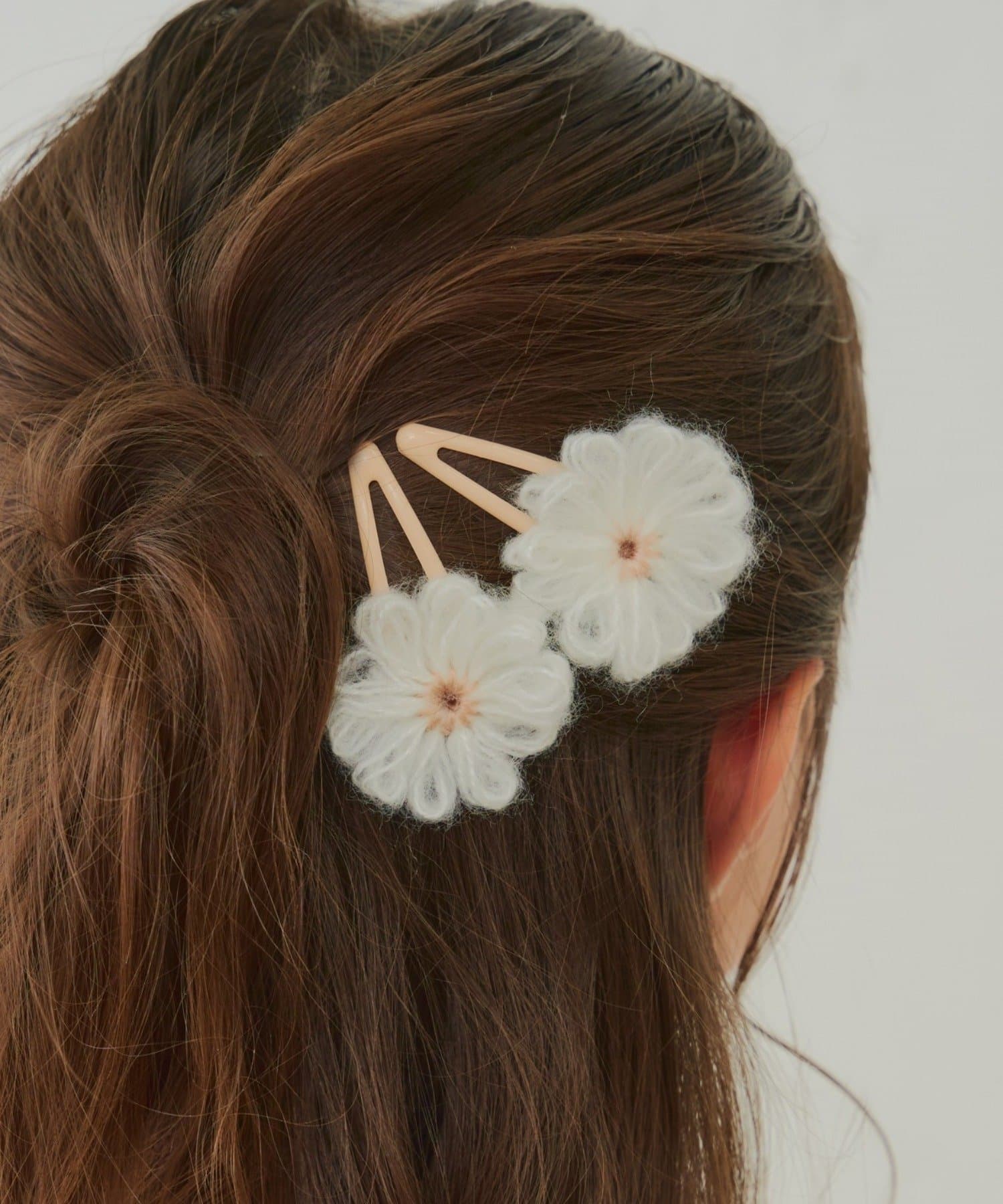 Lattice(ラティス) 【KIDS/クリスマス】ニットフラワーパッチンピンセット(2P)