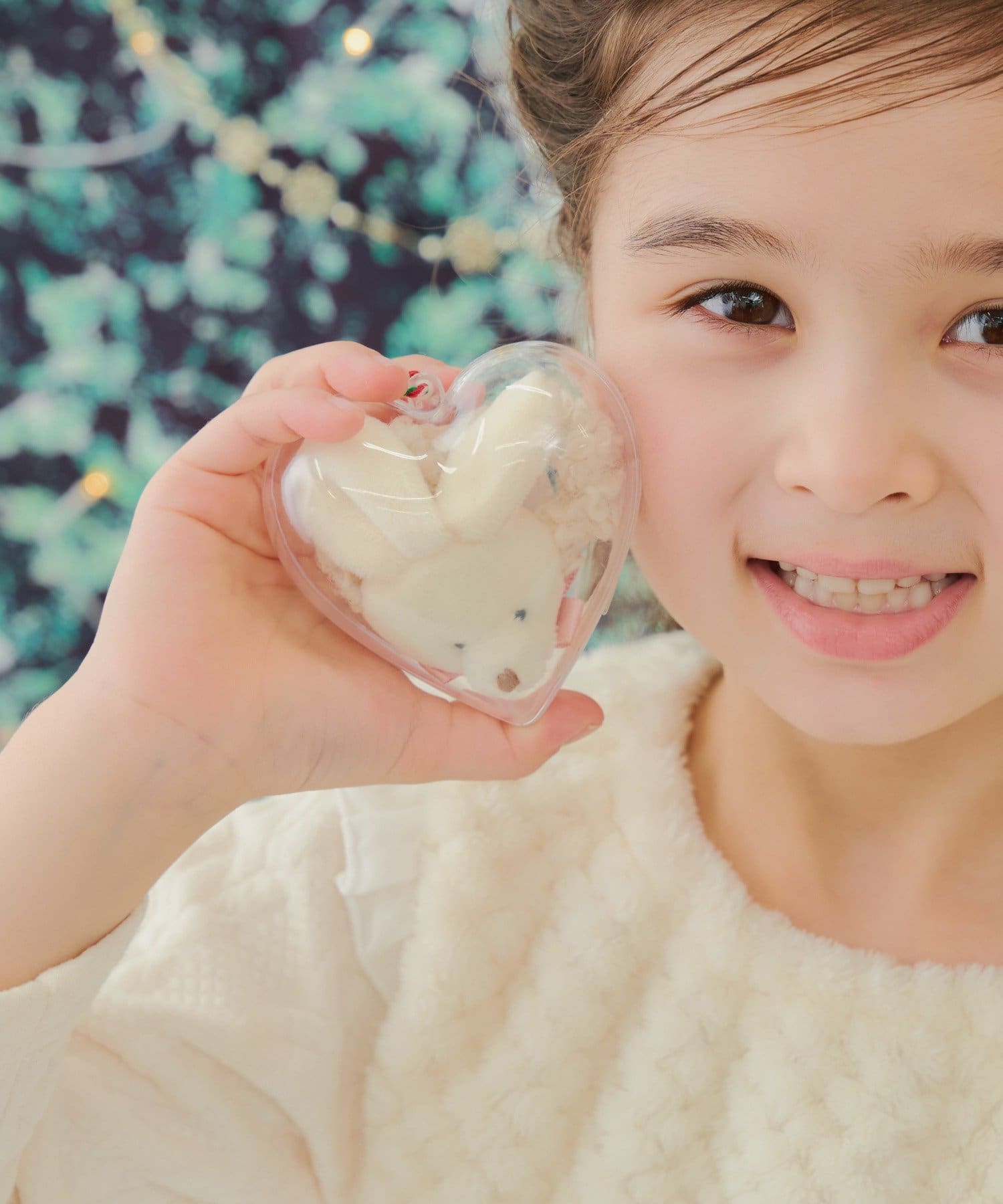 Lattice(ラティス) 【KIDS/クリスマス】ハートケース/アニマルヘアゴムセット