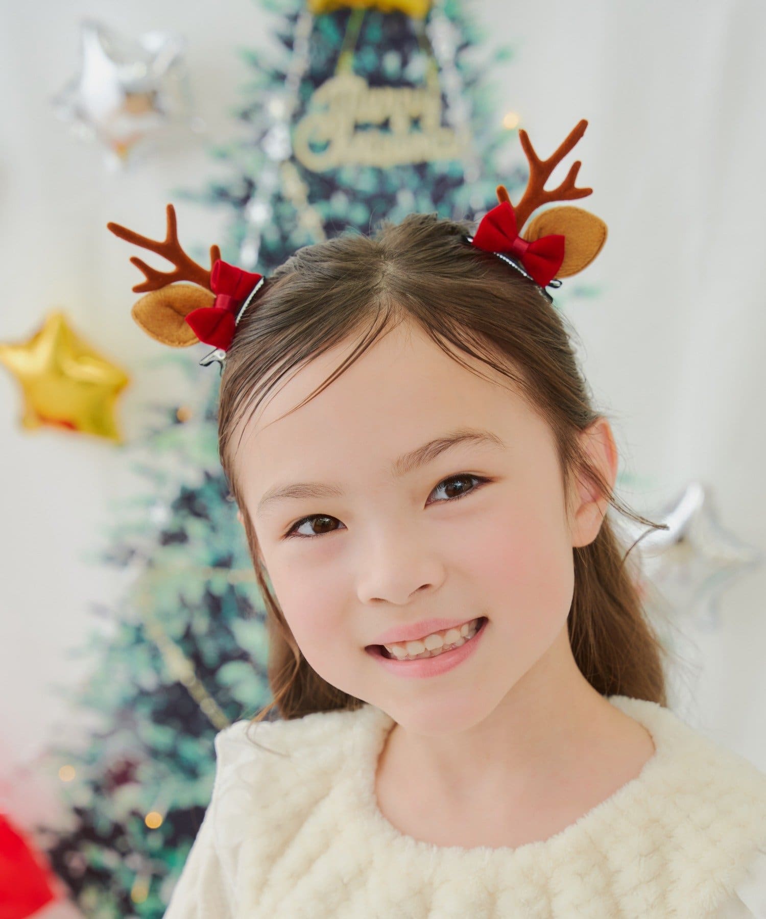 Lattice(ラティス) 【KIDS/クリスマス】トナカイクリップセット(2P)