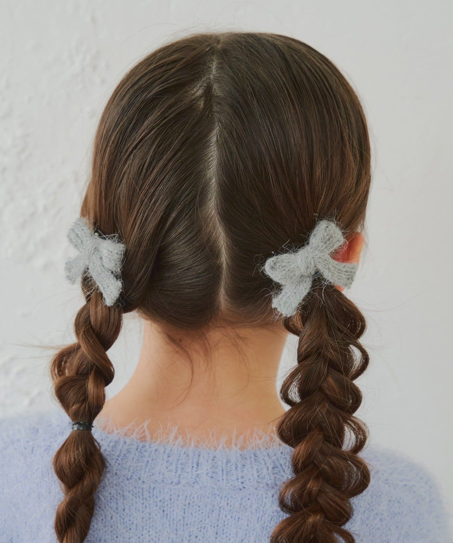 Lattice(ラティス) 【KIDS/クリスマス】ニットリボンクリップセット(2P)