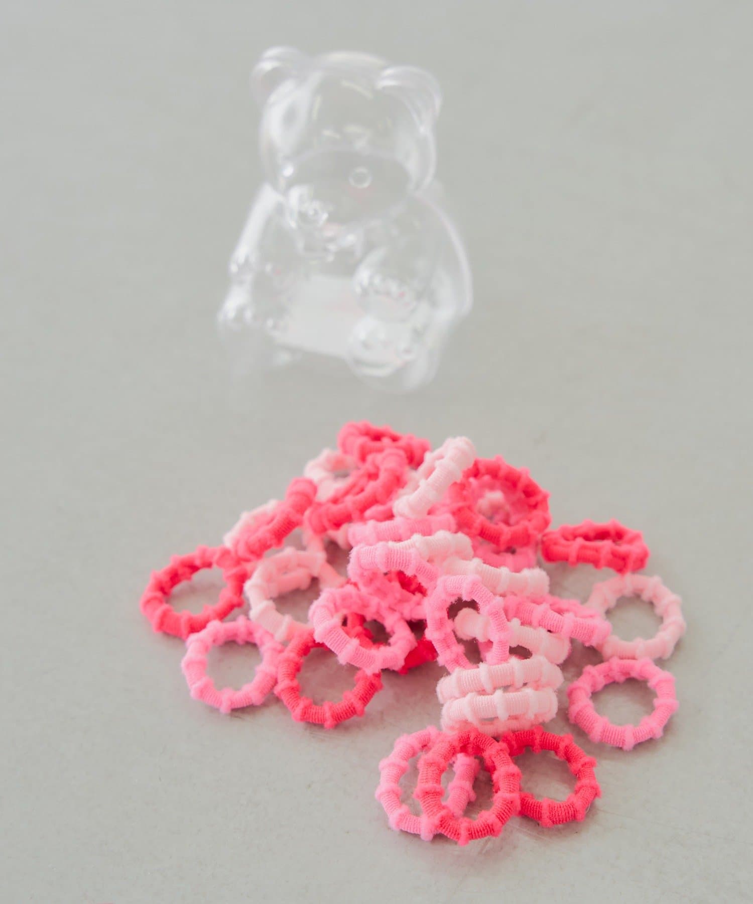 Lattice(ラティス) 【KIDS/クリスマス】クマケース/ヘアゴムセット