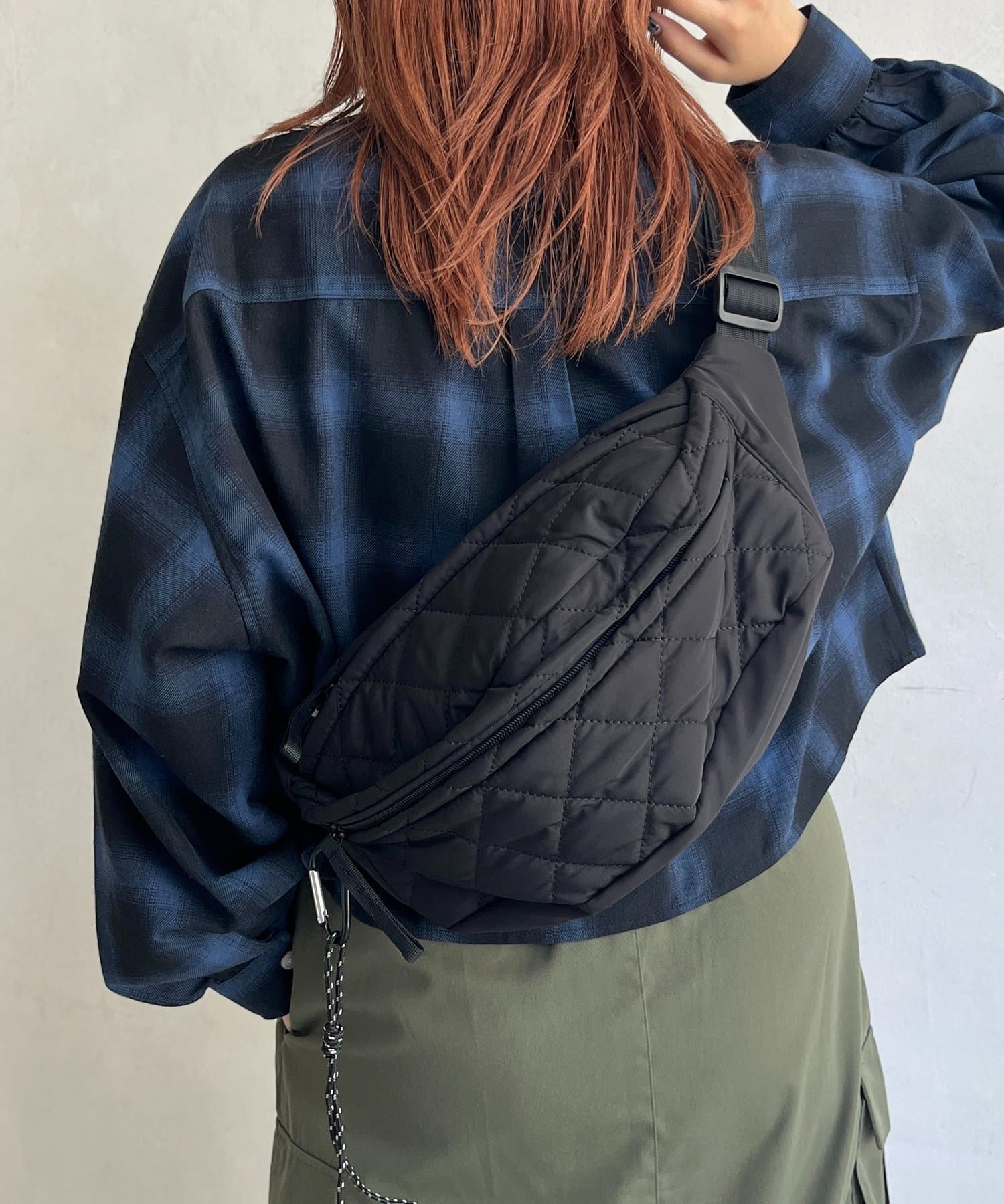 CPCM(シーピーシーエム) キルティングボディバッグ