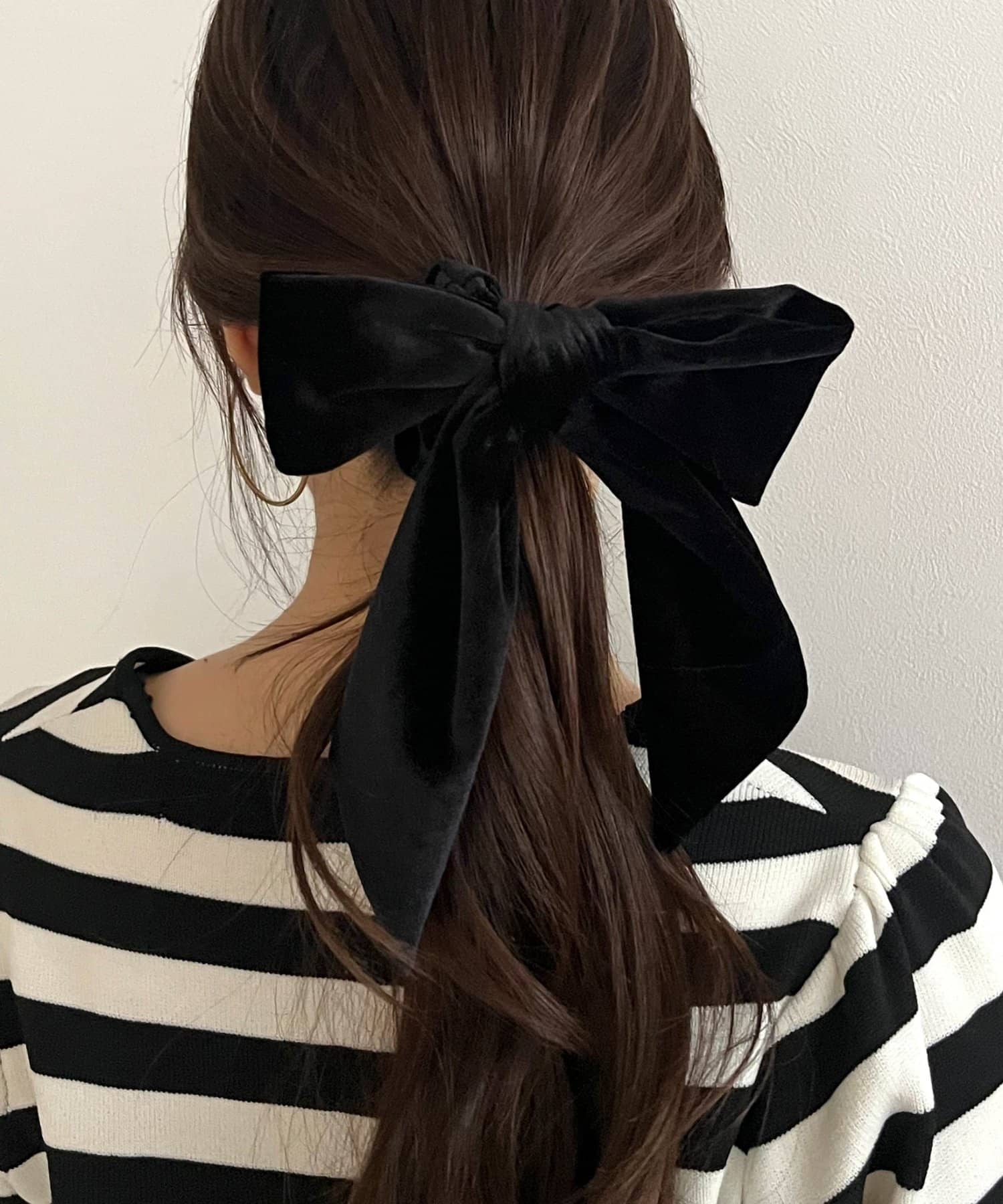 prose verse(プロズヴェール) ベロアリボンヘアゴム