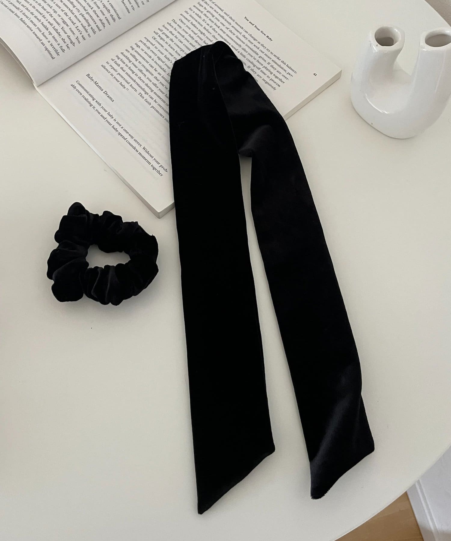 prose verse(プロズヴェール) ベロアリボンヘアゴム