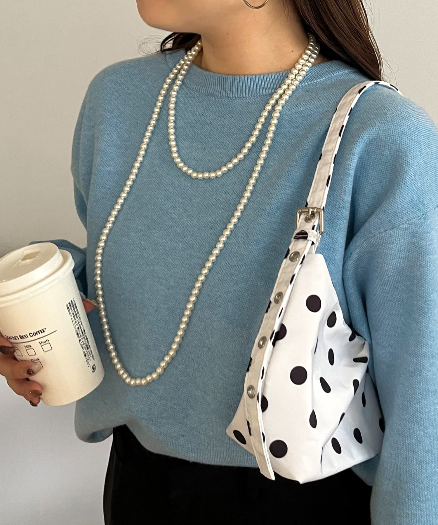 prose verse(プロズヴェール) ロングパールネックレス